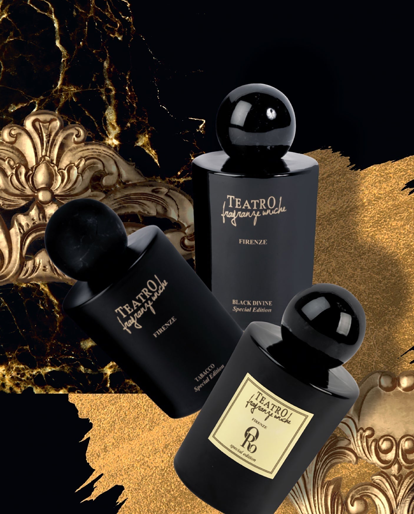 An assortment of candles, diffusers and room spray made in one of the most ancient Italian candle factories. These artisanal creations are made with wisely desed essential oils and well-chosen high-quality raw materials.