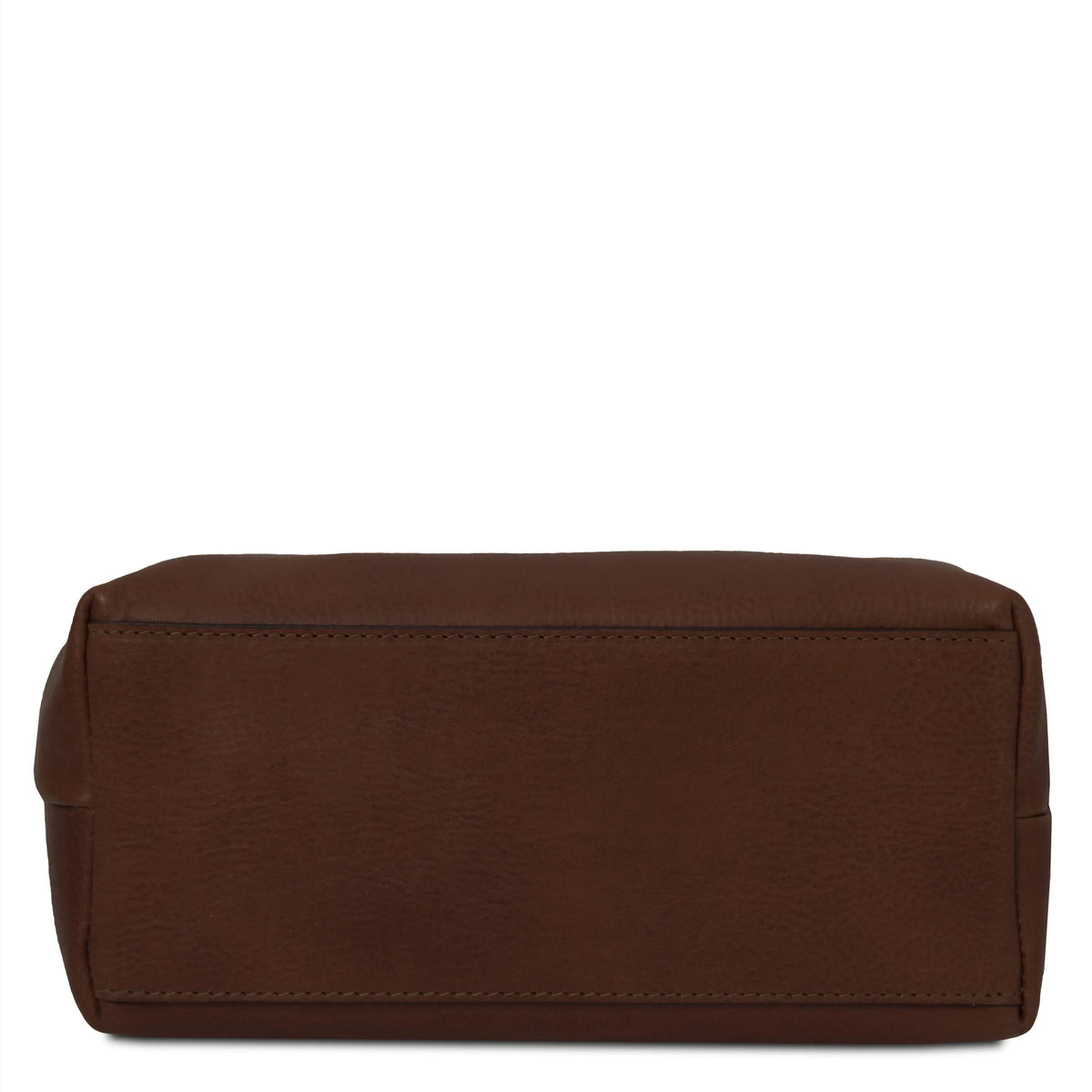 Smarty Large Italian Leather Toiletry Bag | Full-Grain Leather