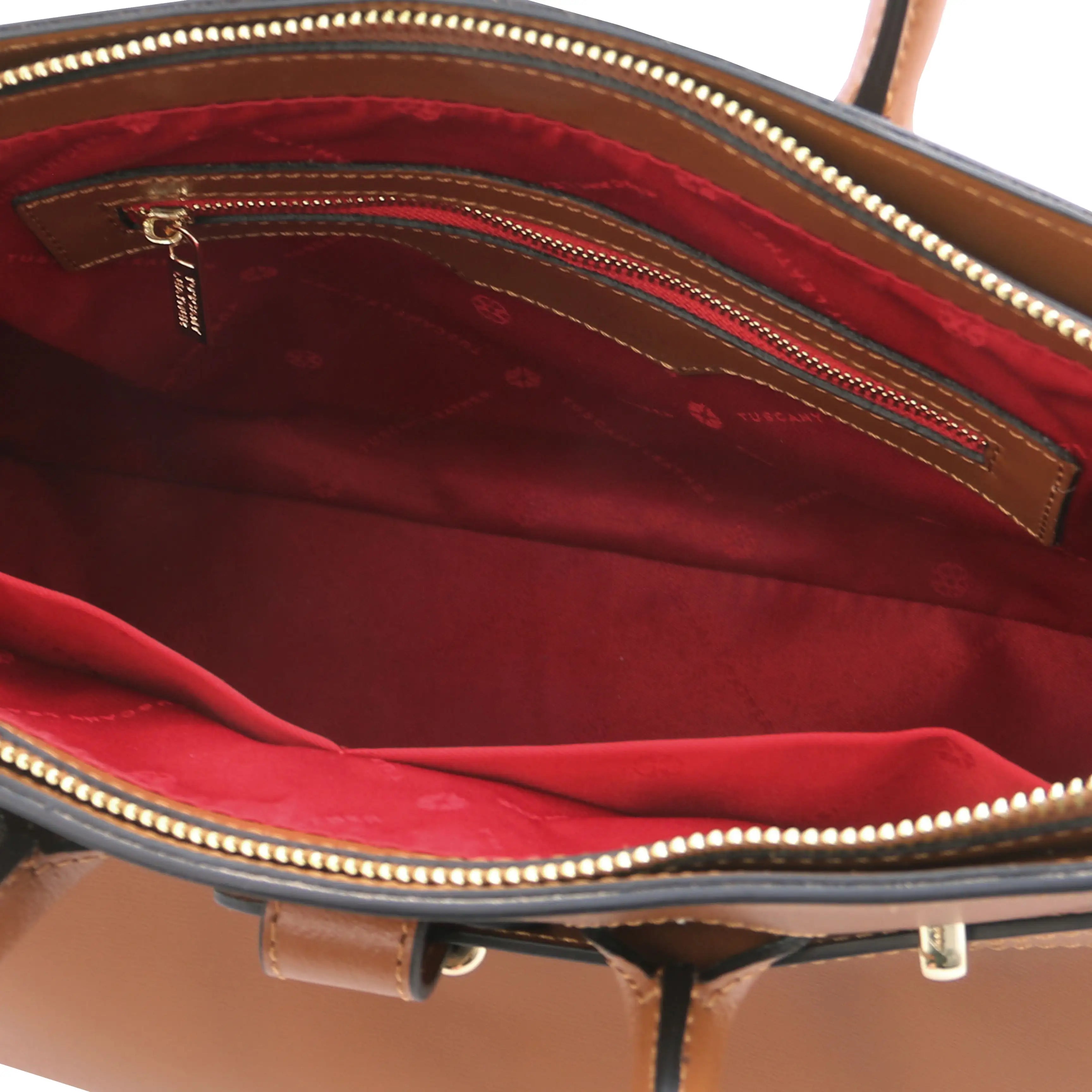 TL Italian Leather Handbag | Box Smooth Leather
