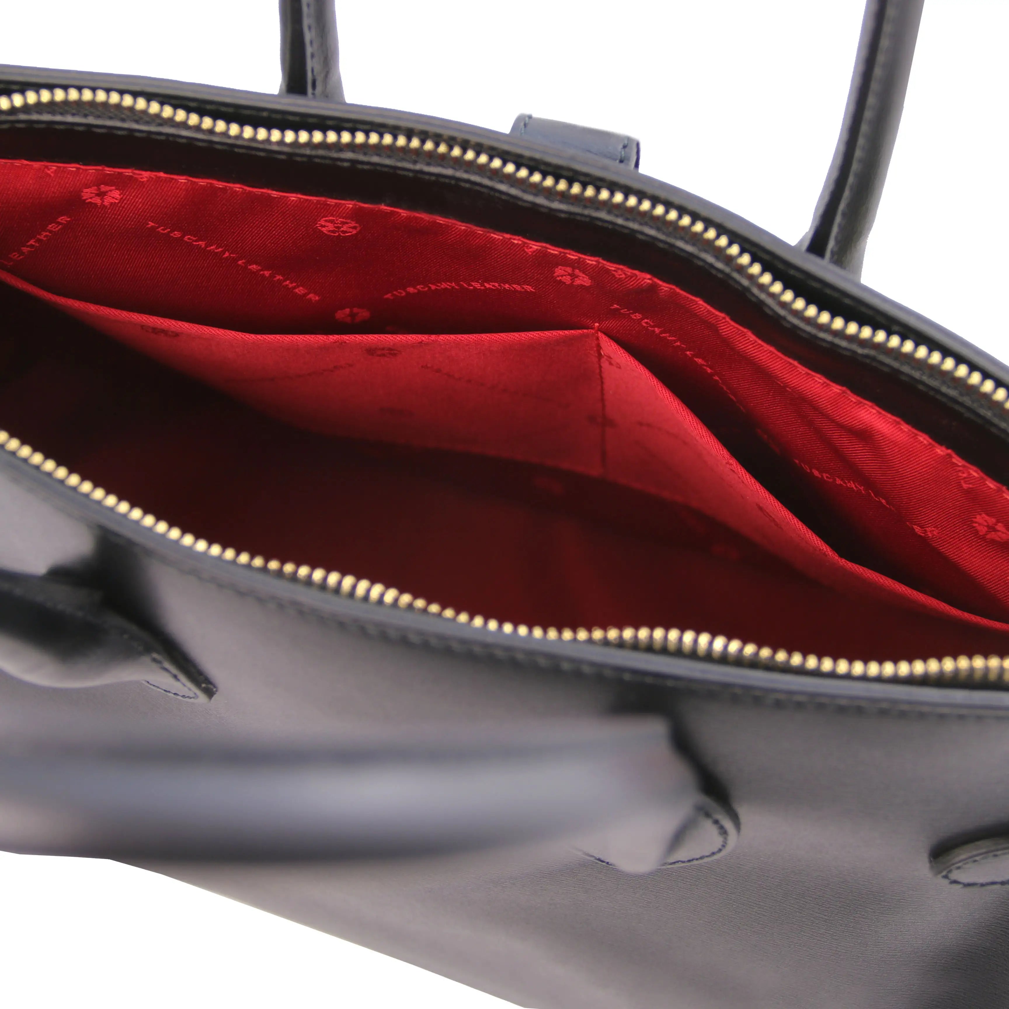 TL Italian Leather Handbag | Box Smooth Leather