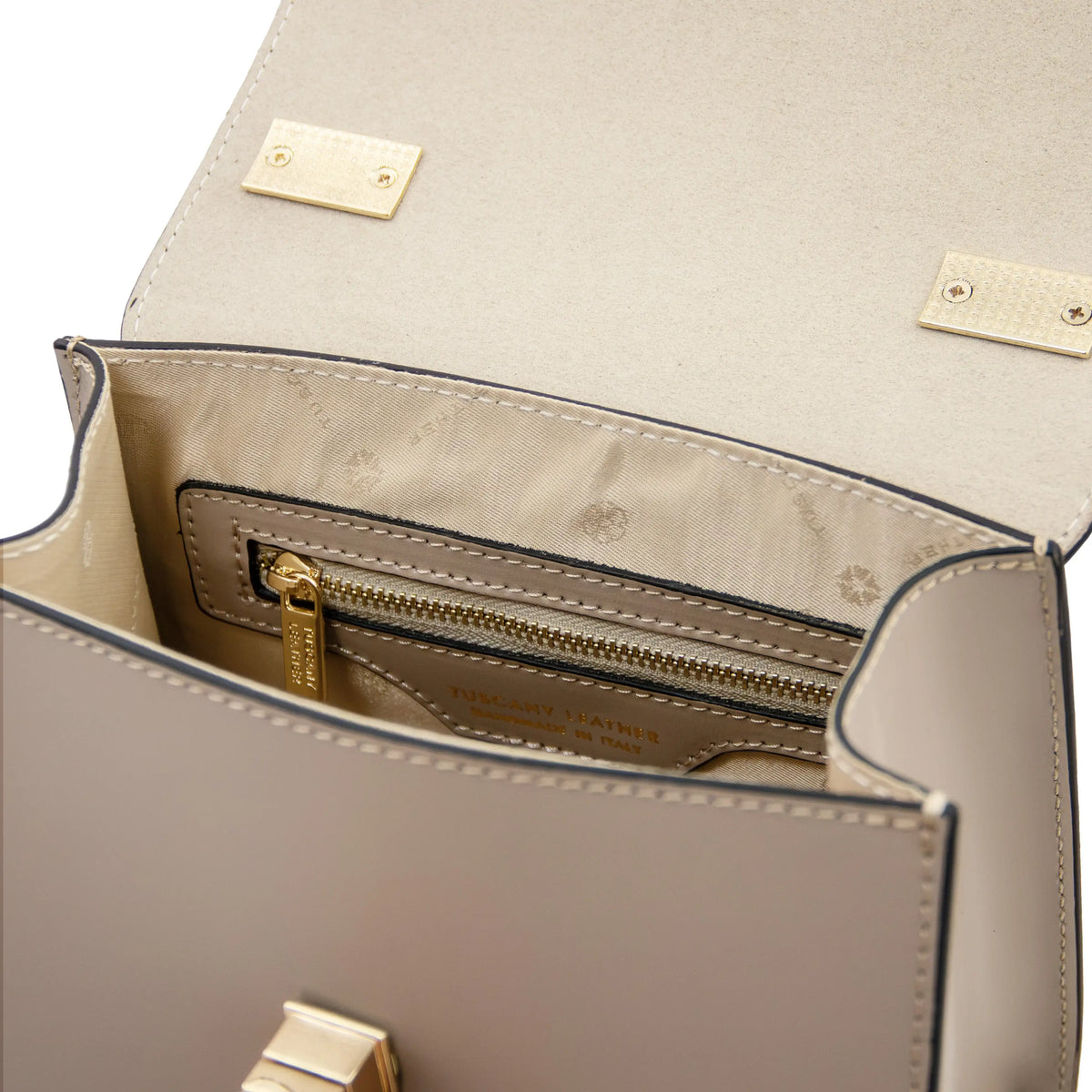 TL Bag Italian Leather Mini Bag | Box Smooth Leather