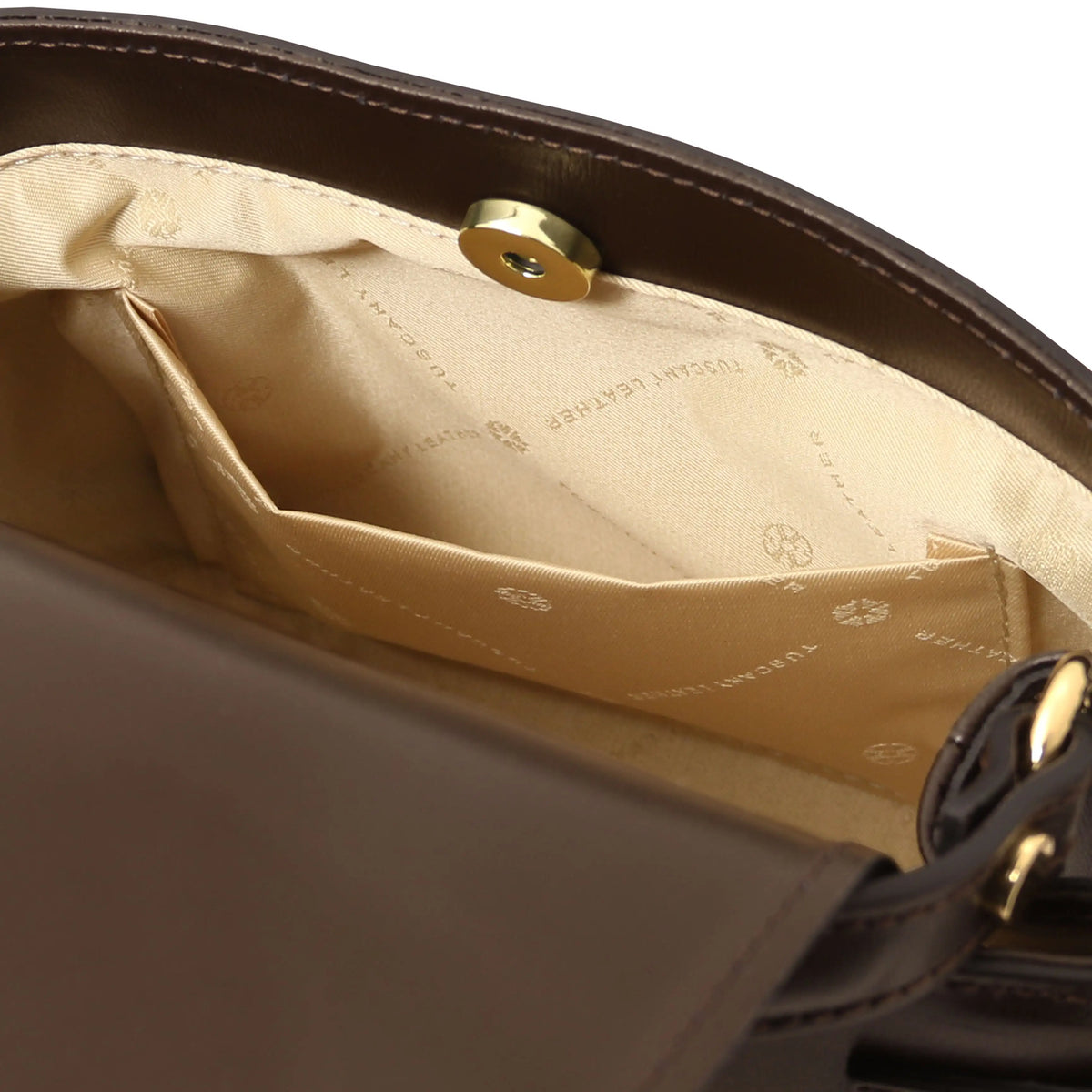 Maisy Italian Leather Top Handle & Crossbody Bag | Box Smooth Leather