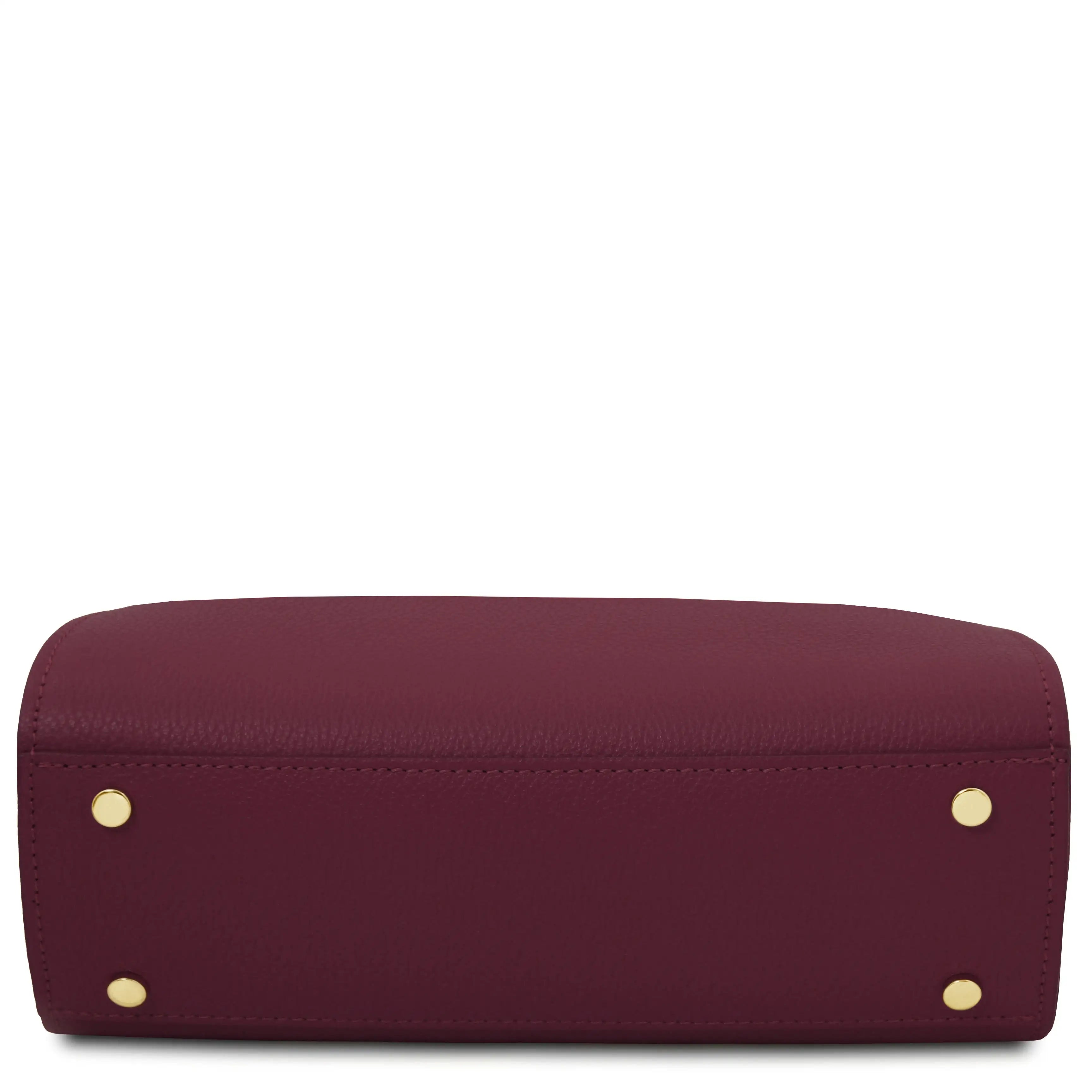 Maisy Italian Leather Tote Bag | Pebbled Leather