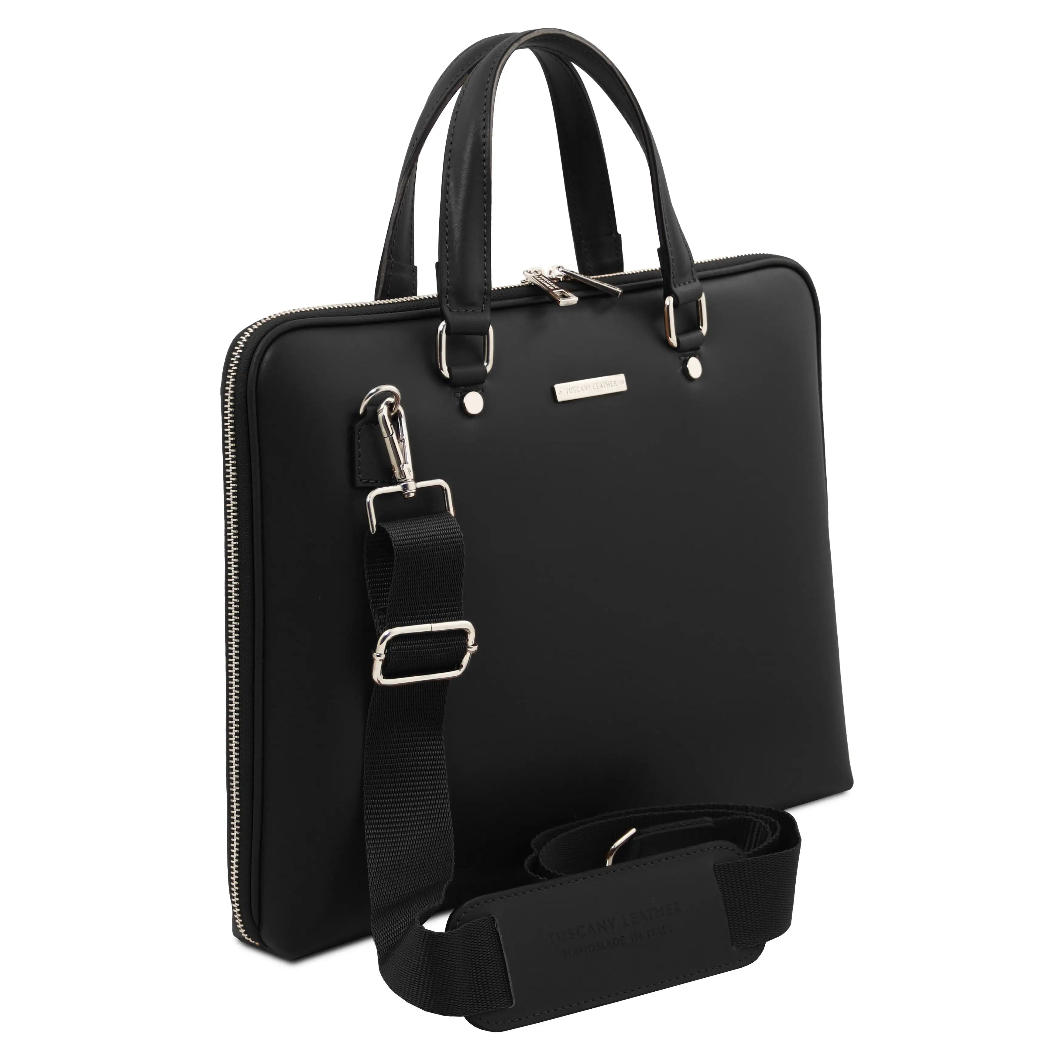 Verona Italian Leather Business Bag | Saffiano leather
