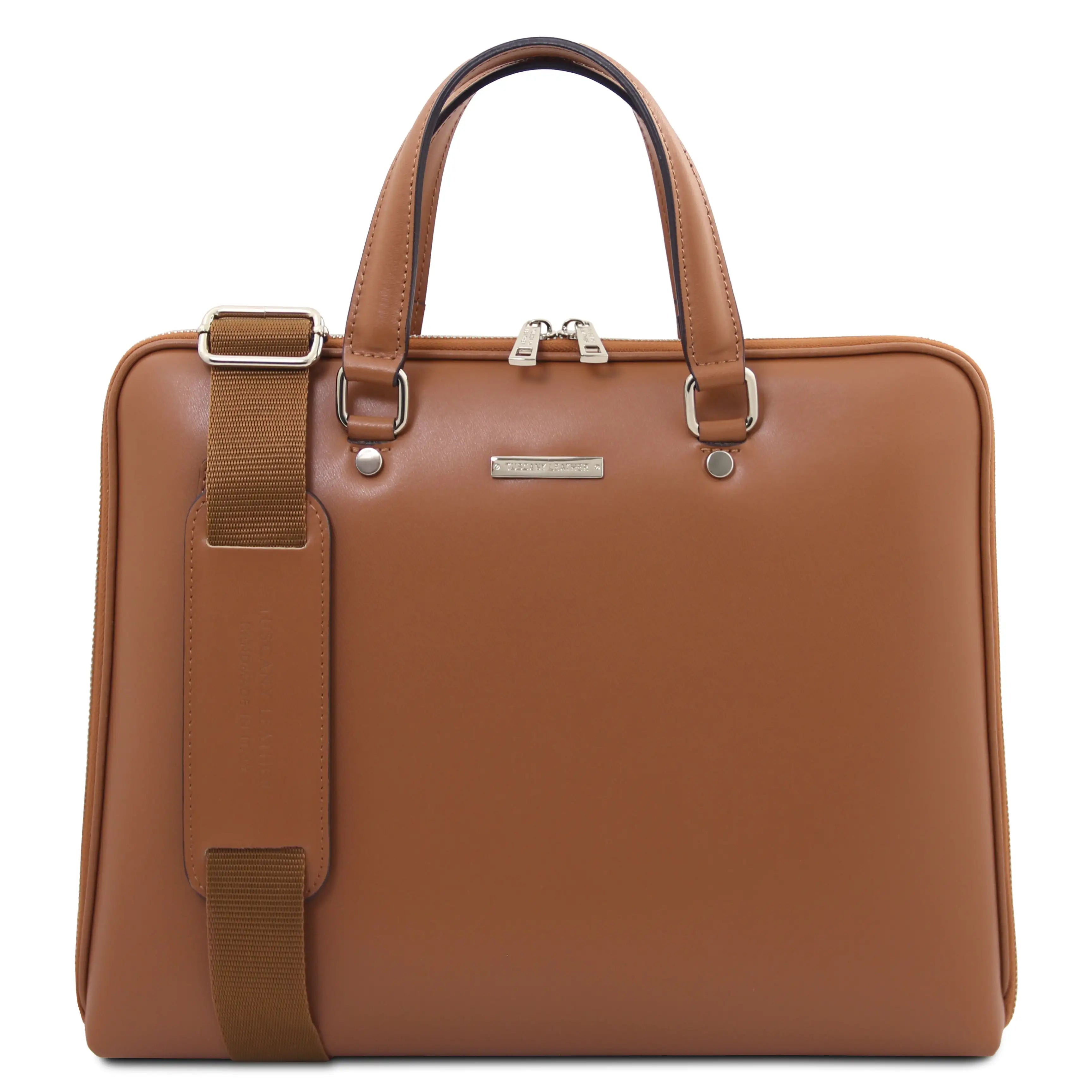 Verona Italian Leather Business Bag | Saffiano leather