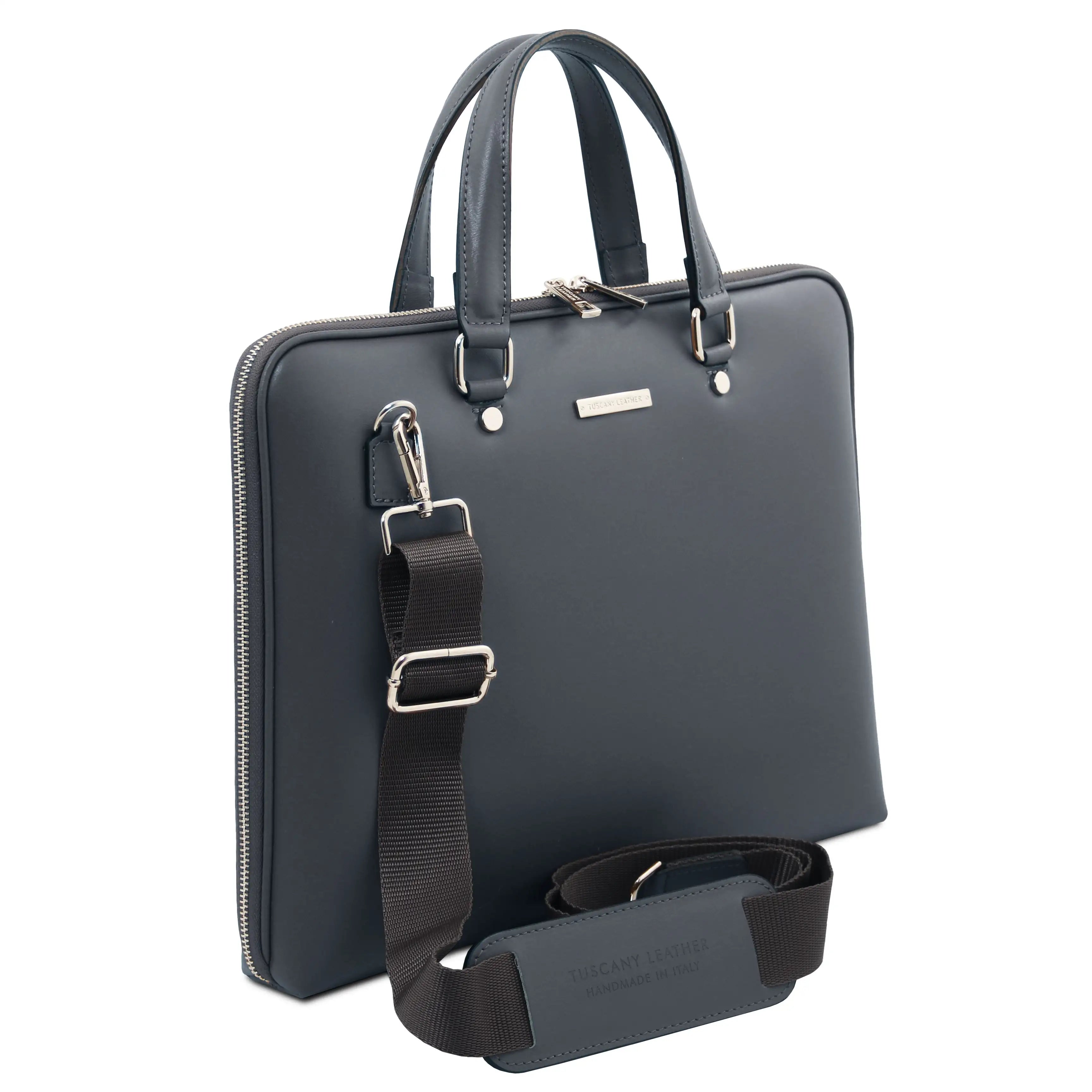 Verona Italian Leather Business Bag | Saffiano leather