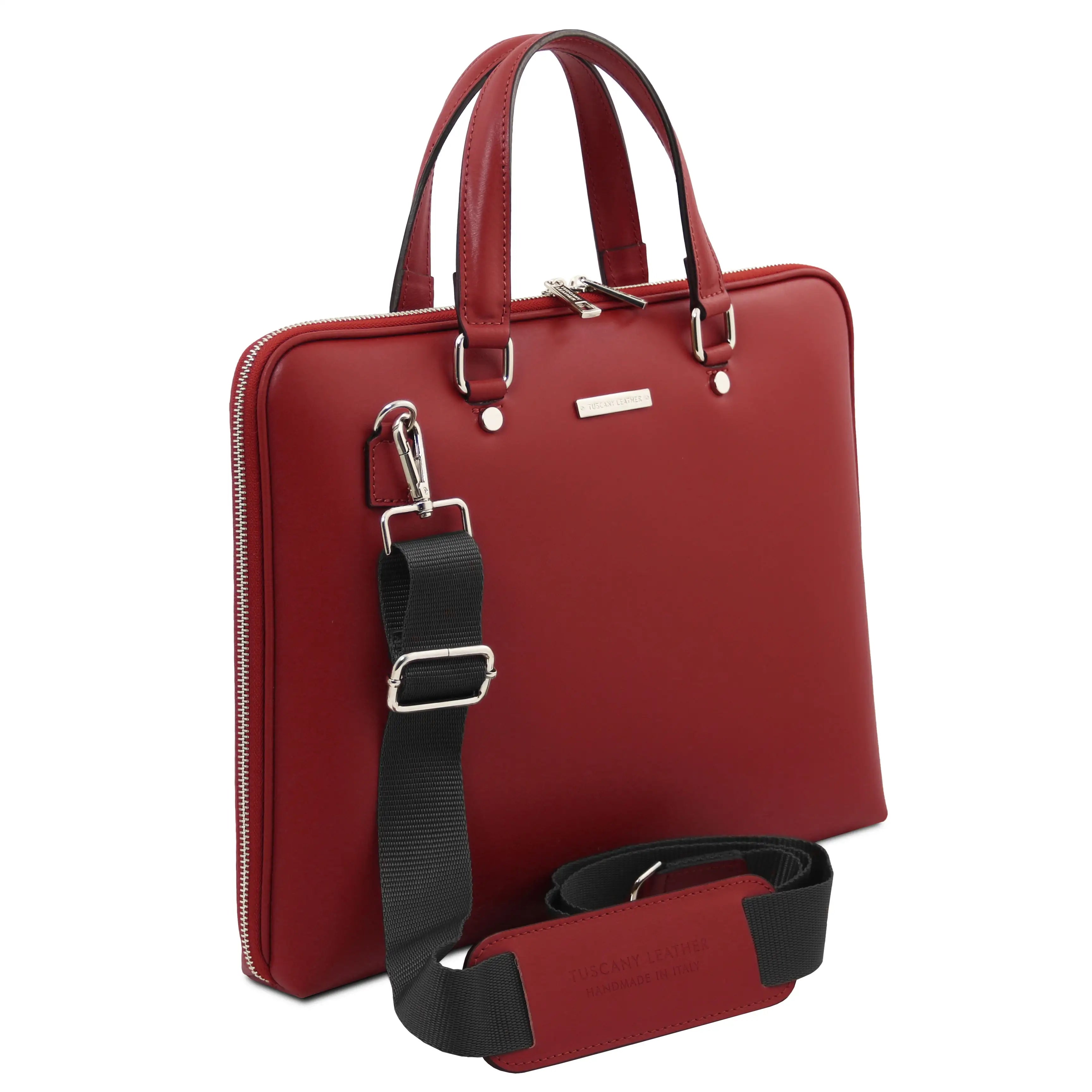 Verona Italian Leather Business Bag | Saffiano leather