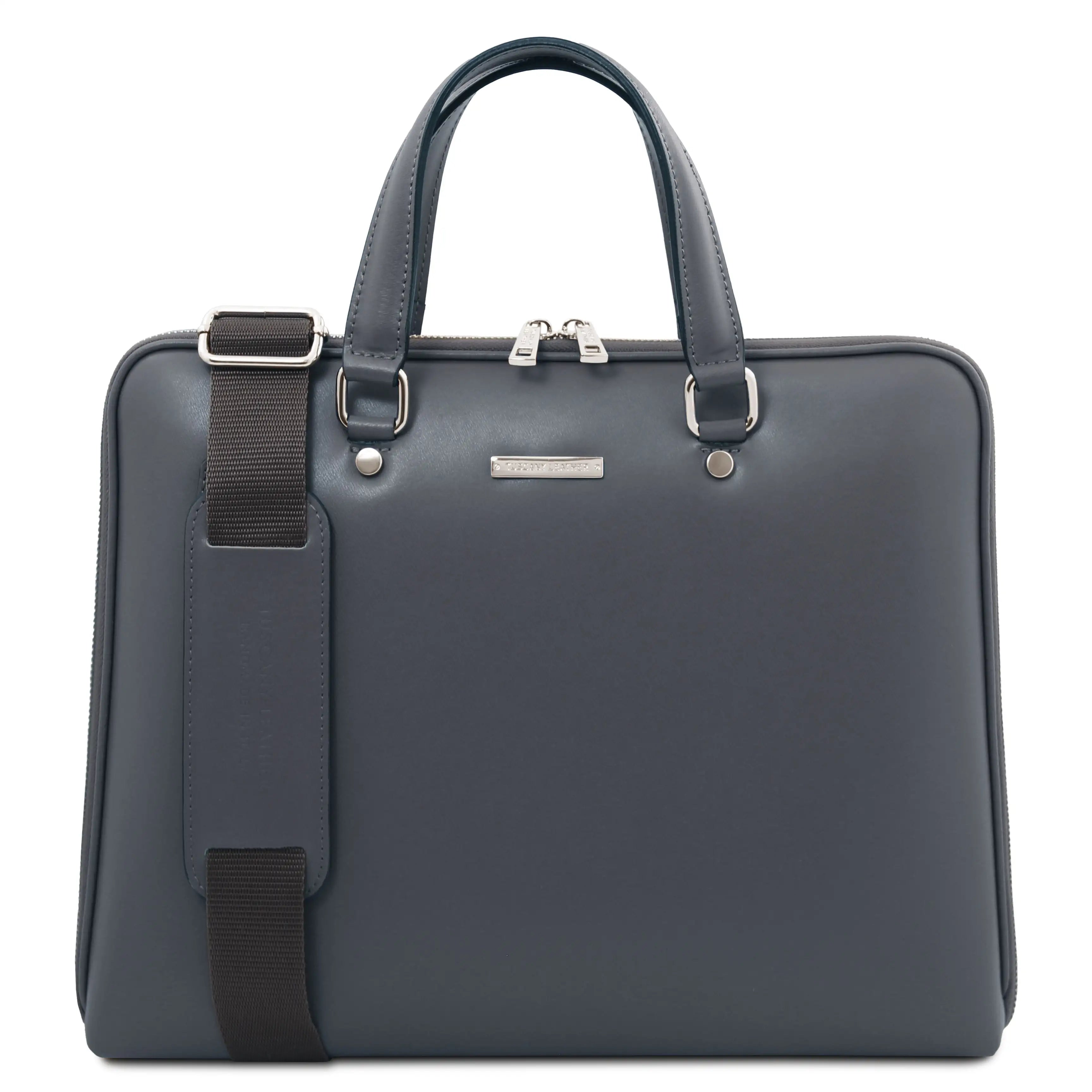 Verona Italian Leather Business Bag | Saffiano leather