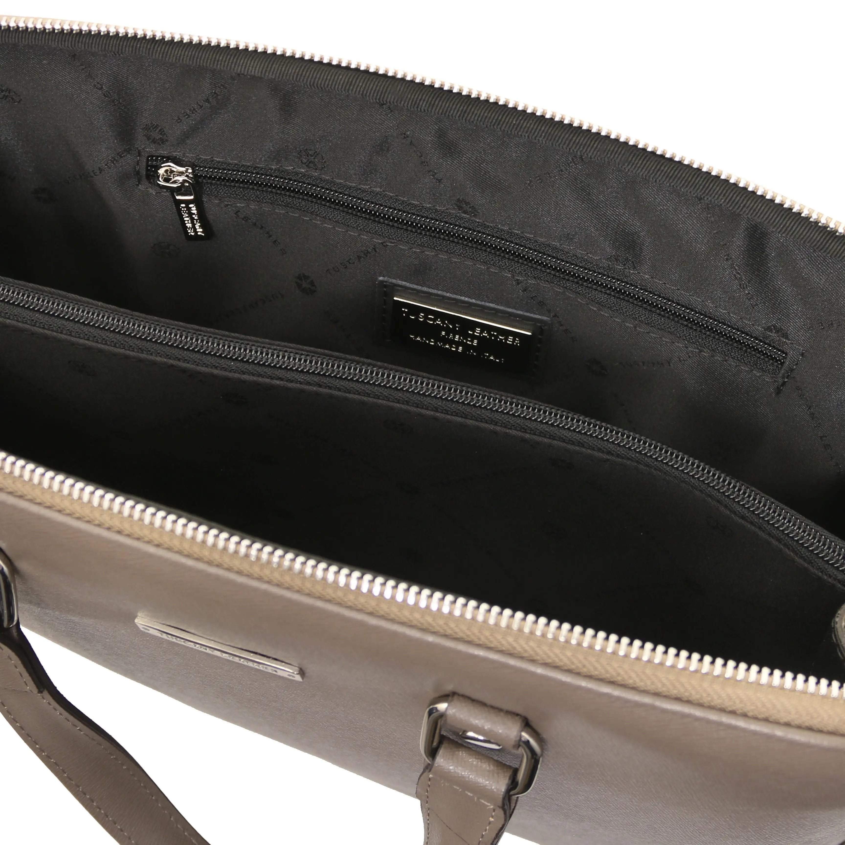 Verona Italian Leather Business Bag | Saffiano leather