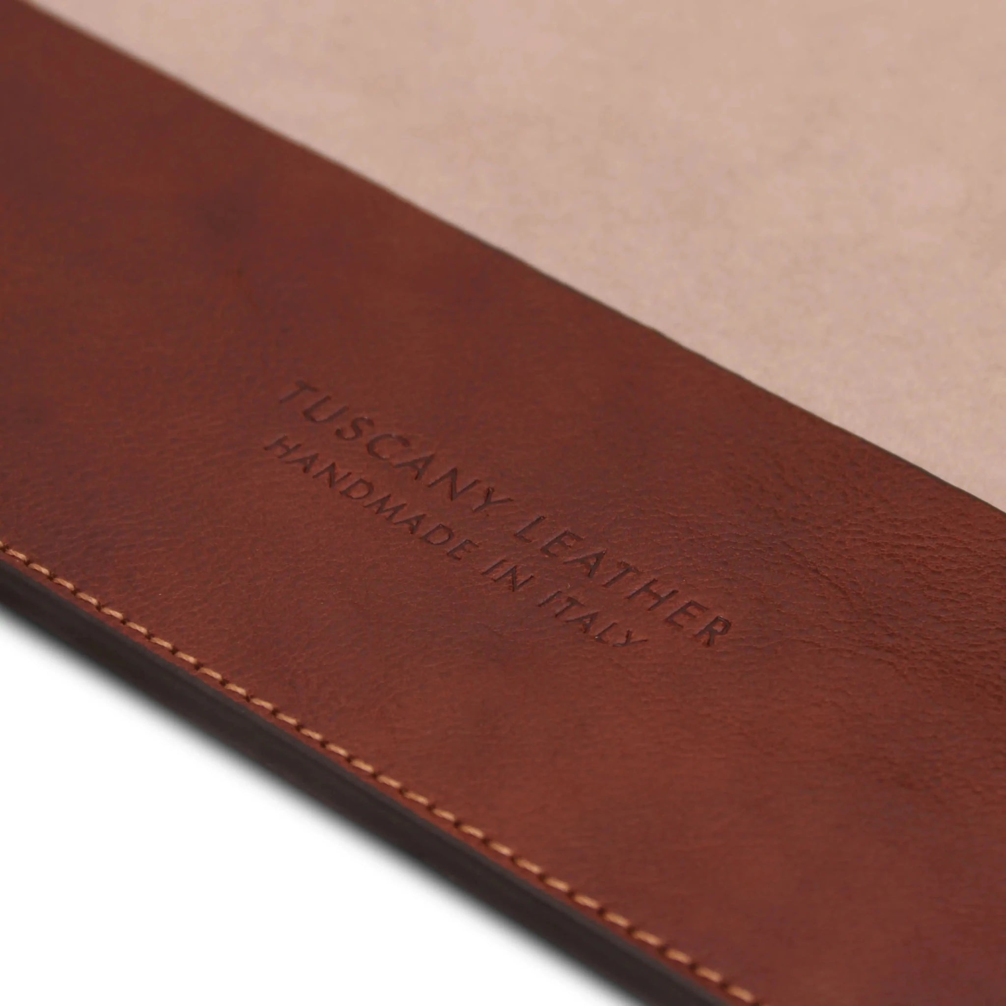 Italian Leather Desk Pad With Inner Compartment