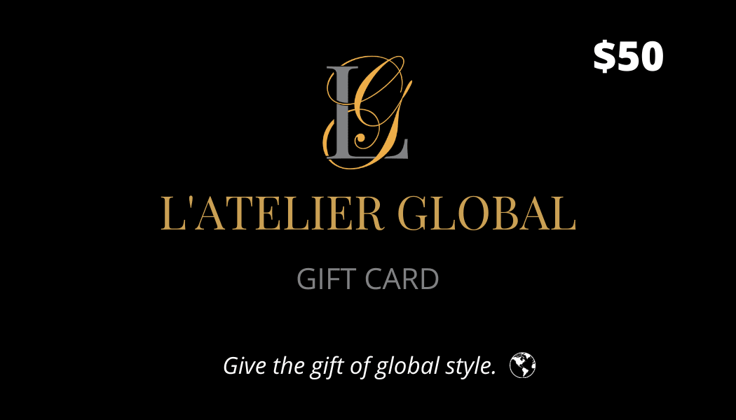 L'Atelier Global eGift Card worth $50 sent via email