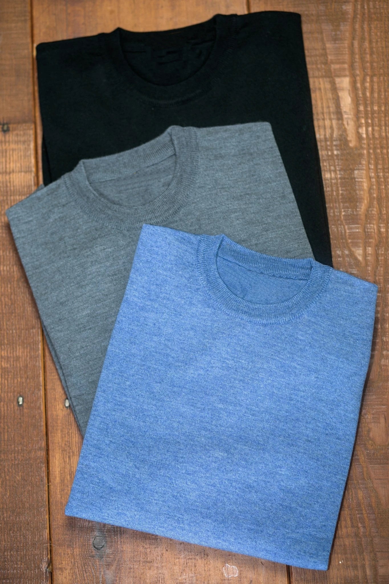 Men's Italian Extra Fine Merino Wool Crew Sweater - L'Atelier Global