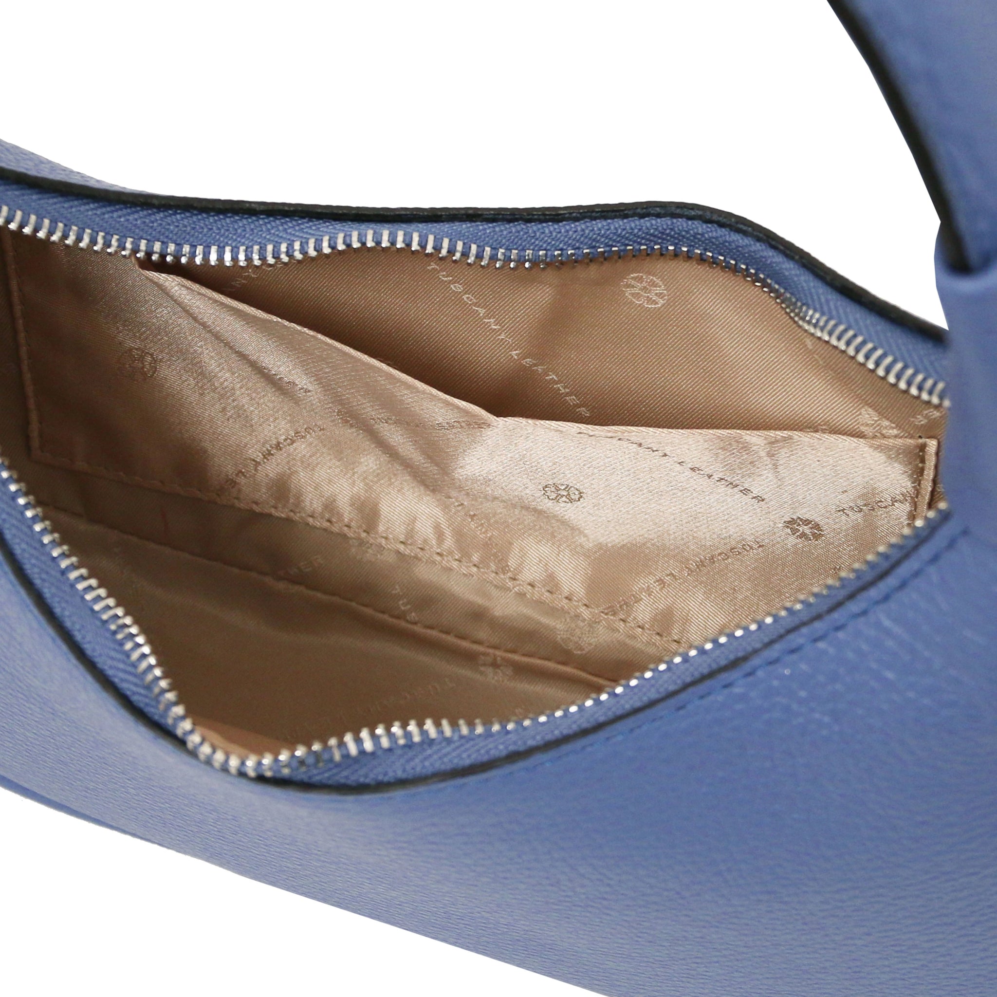 Michelle Italian Pebbled Leather Handbag