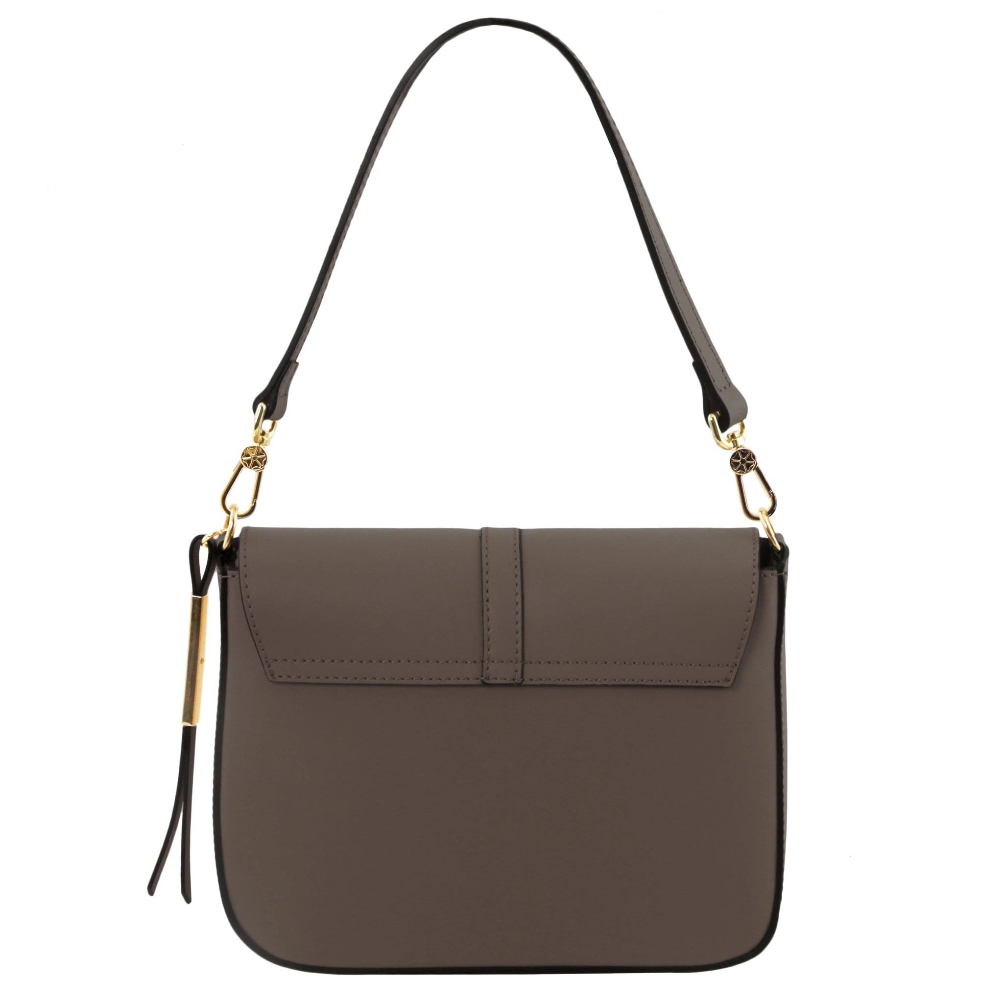 Nausica Italian Leather Shoulder Bag