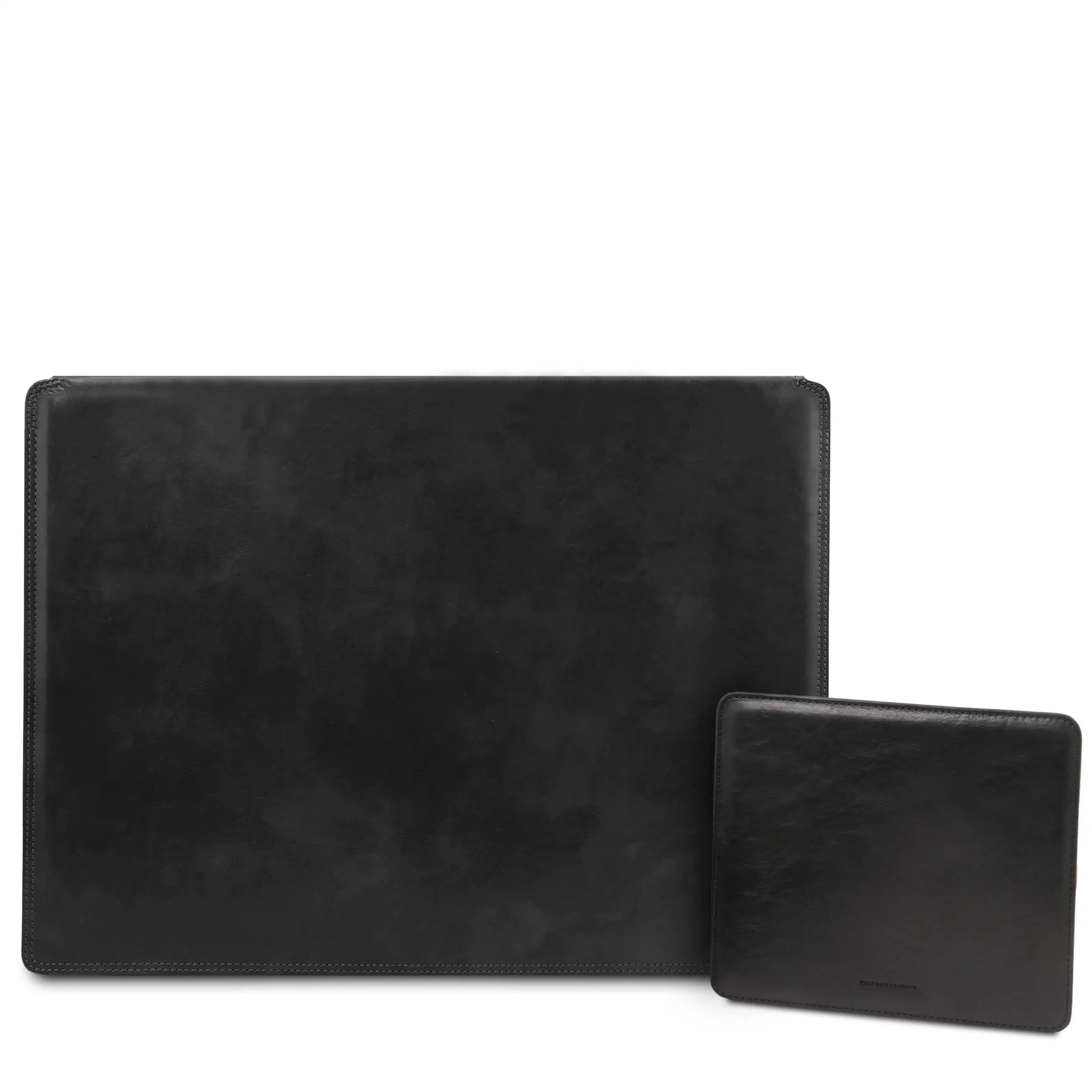Office Set Leather Desk Pad with Inner Compartment and Mouse Pad