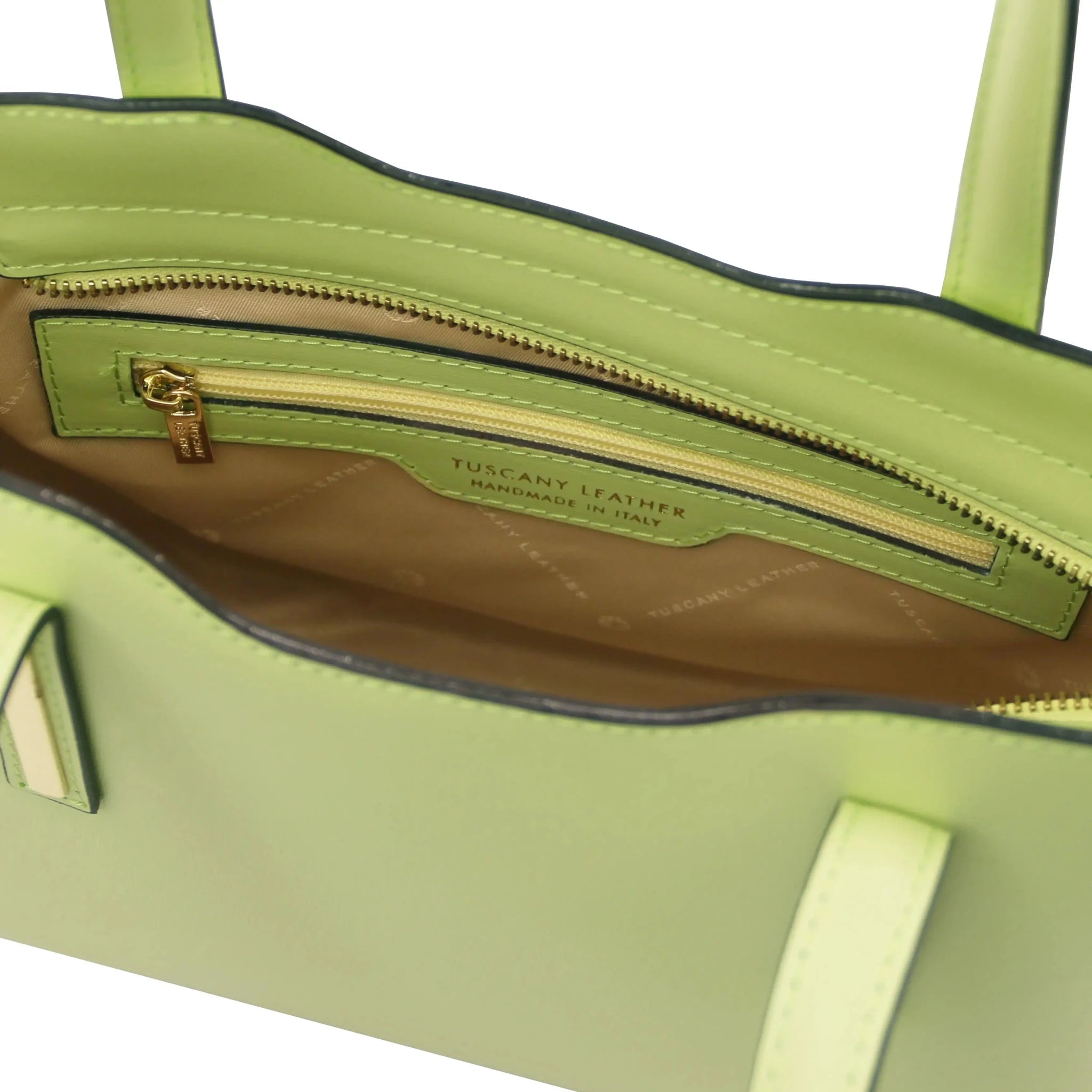 Olimpia Italian Leather Tote - Small Size