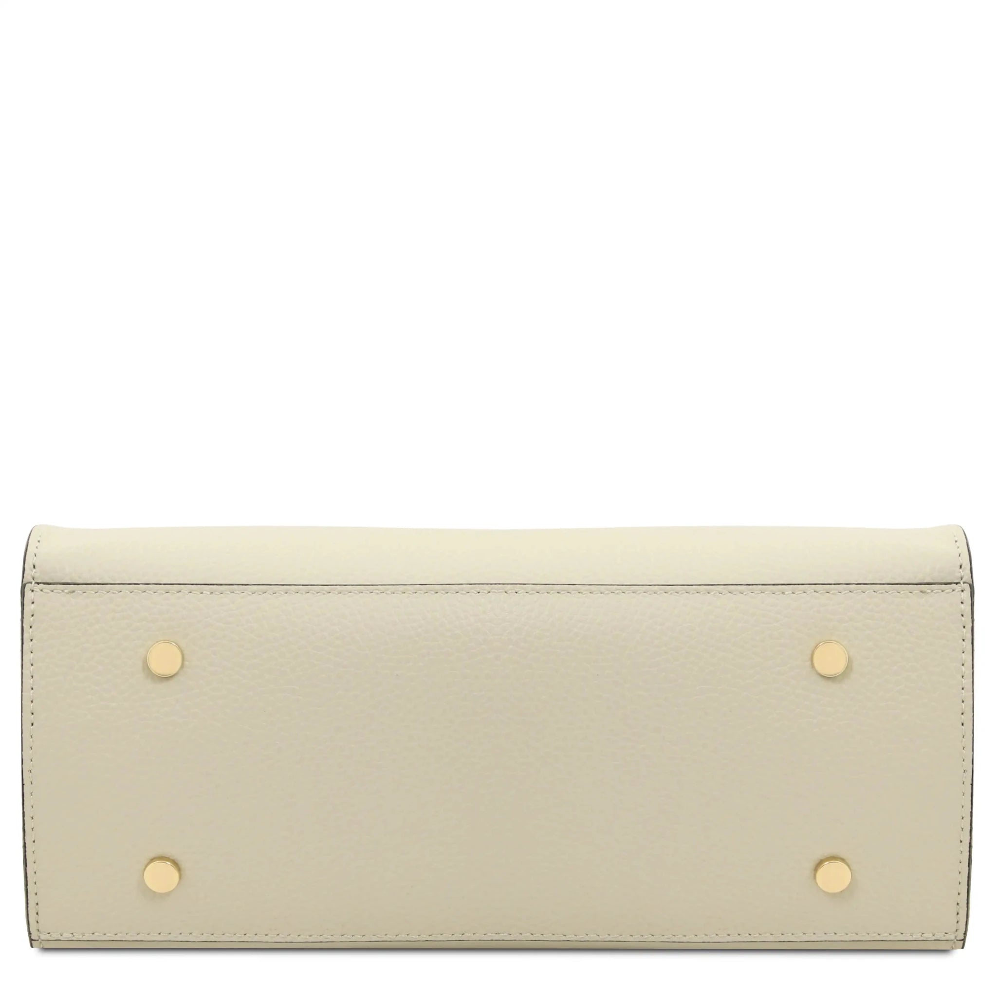 Origami Italian Pebbled Leather Tote