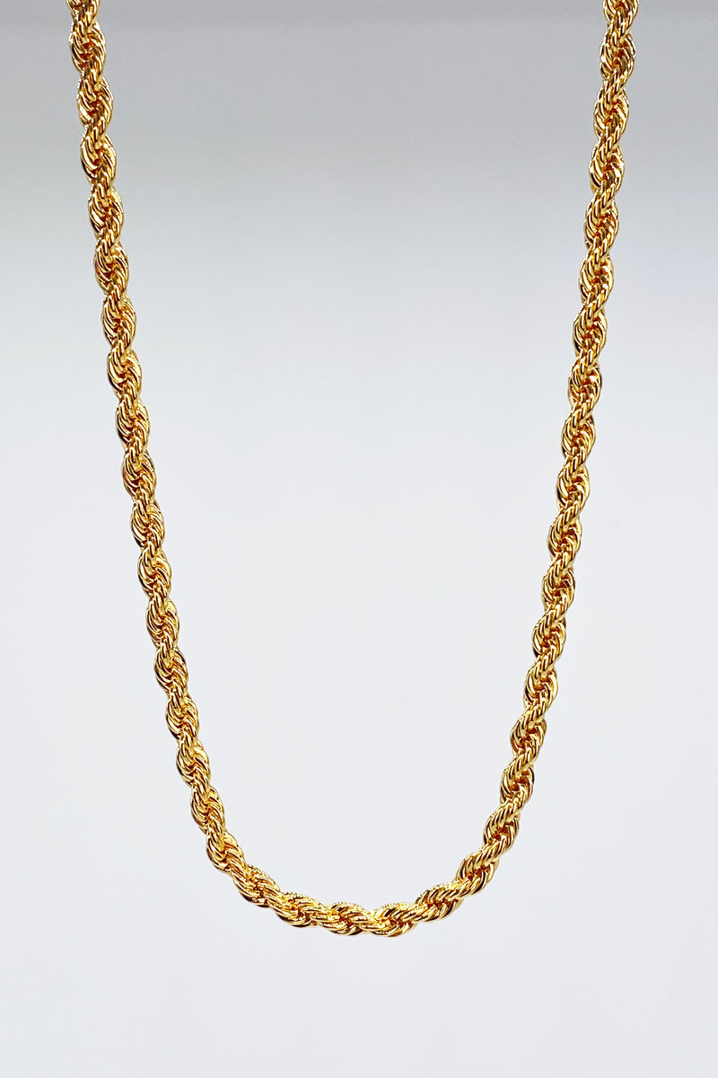 Textured Rope Chain Necklace