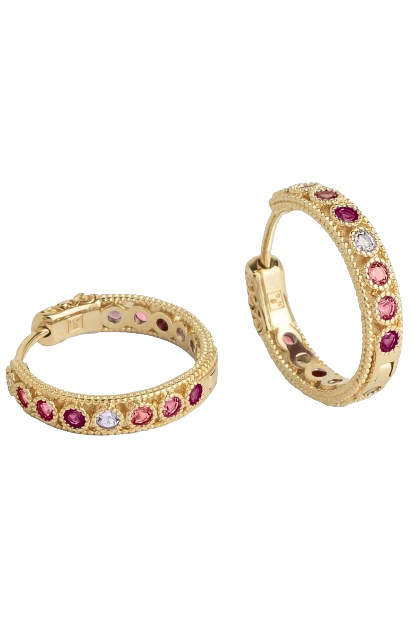 Alhambra Baroque Golden Zircon Earrings - L'Atelier Global