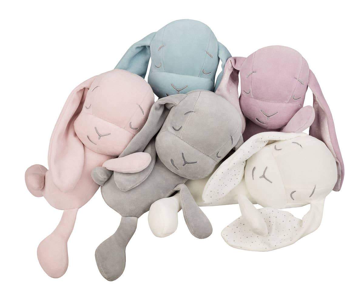 Bunny Lavender Sleepyhead in all colors on a white background - L'Atelier Global