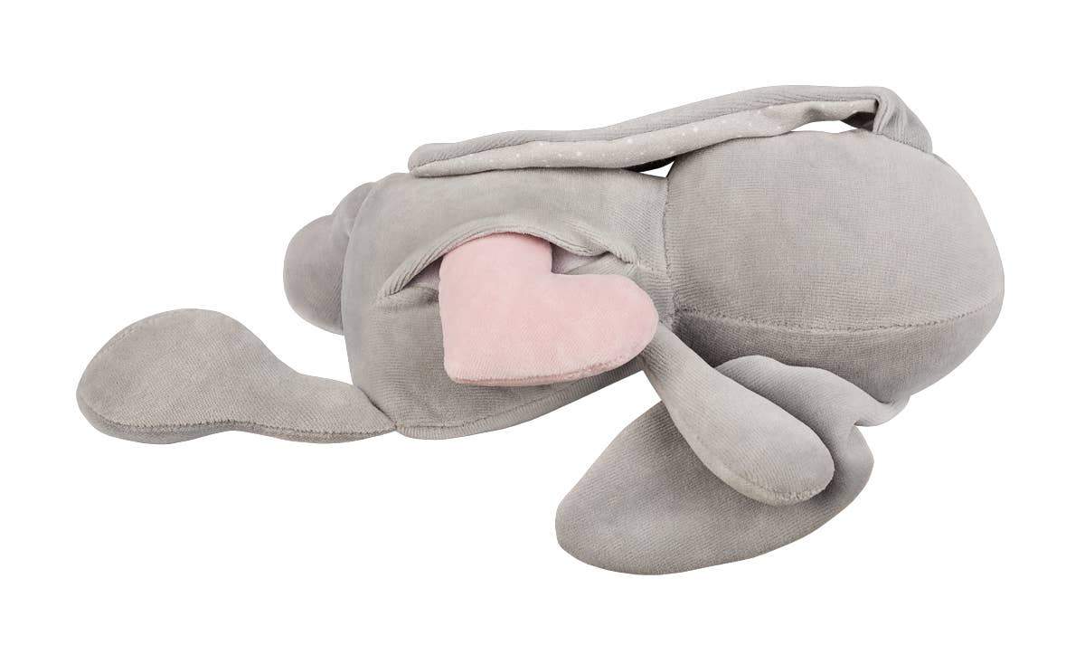 Bunny Lavender Sleepyhead in Gray on a white background - L'Atelier Global