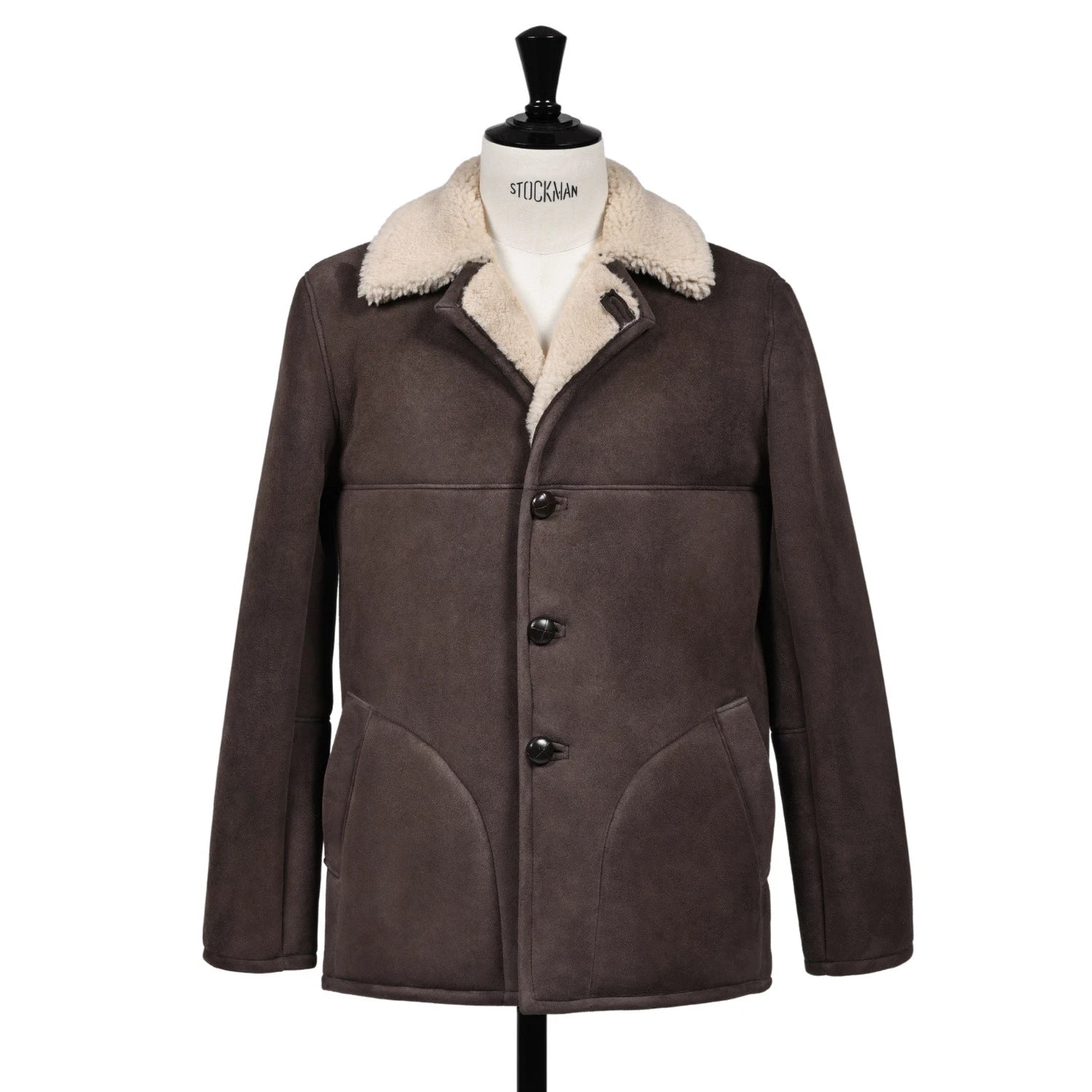 Connor Sheepskin Jacket on a bust form