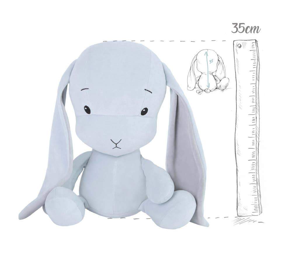 Effik the Blue Bunny on a white background - L'Atelier Global