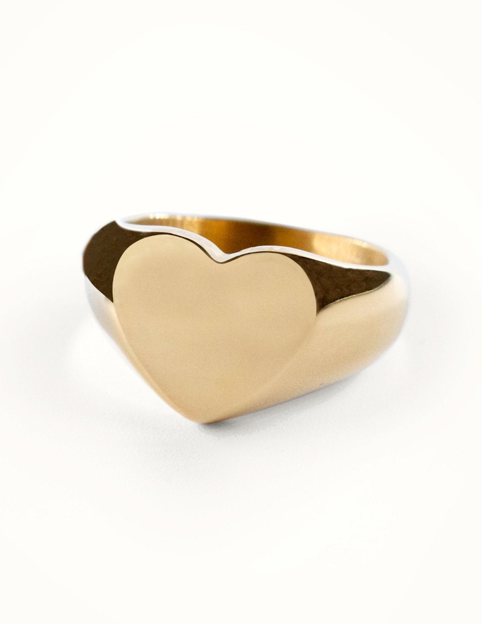 Heart Deco Statement Ring on a white background - L'Atelier Global