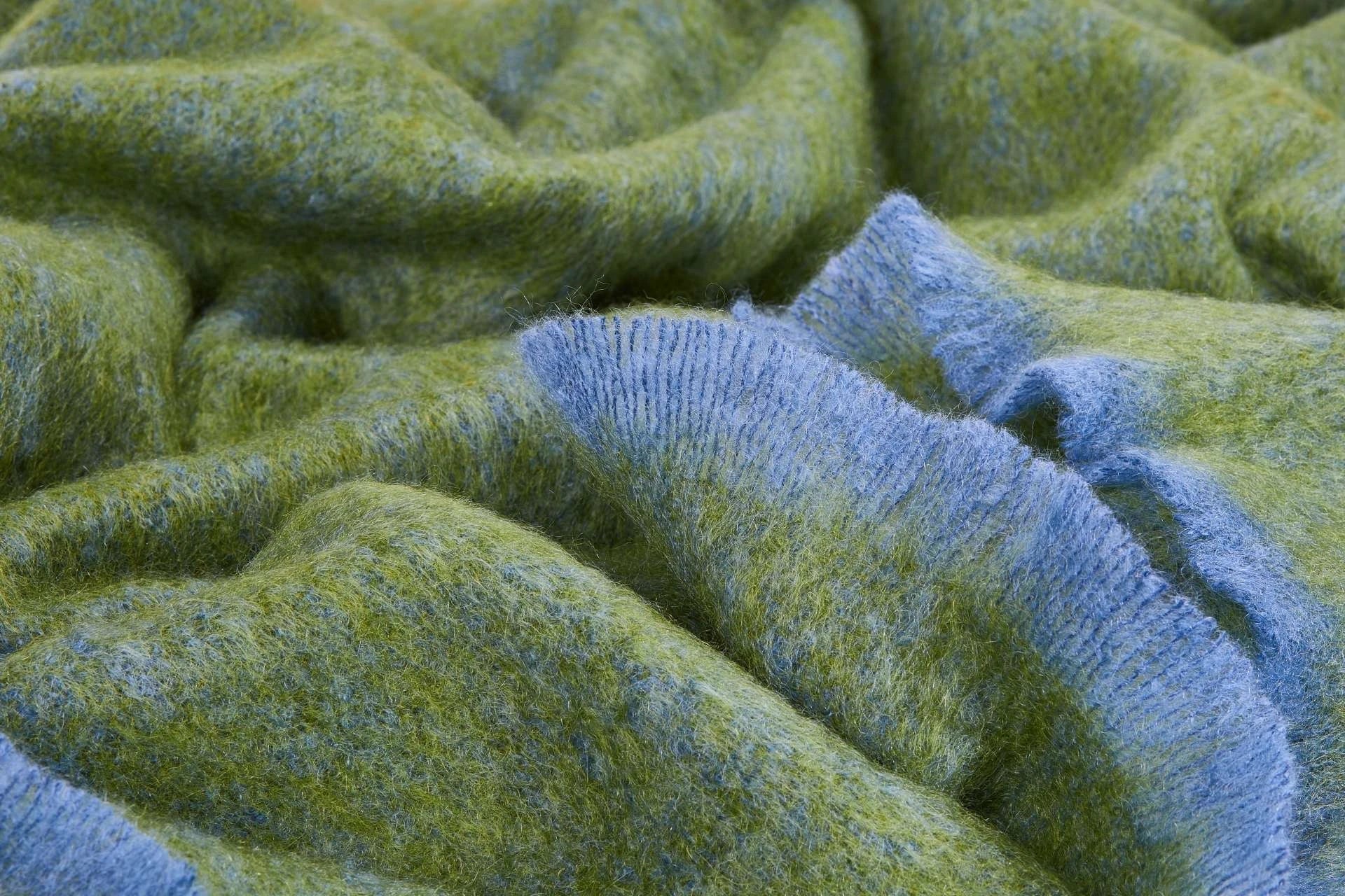 CloIrish Kilkenny Rowan Melange Handloomed Plush Mohair Throw - L'Atelier Global