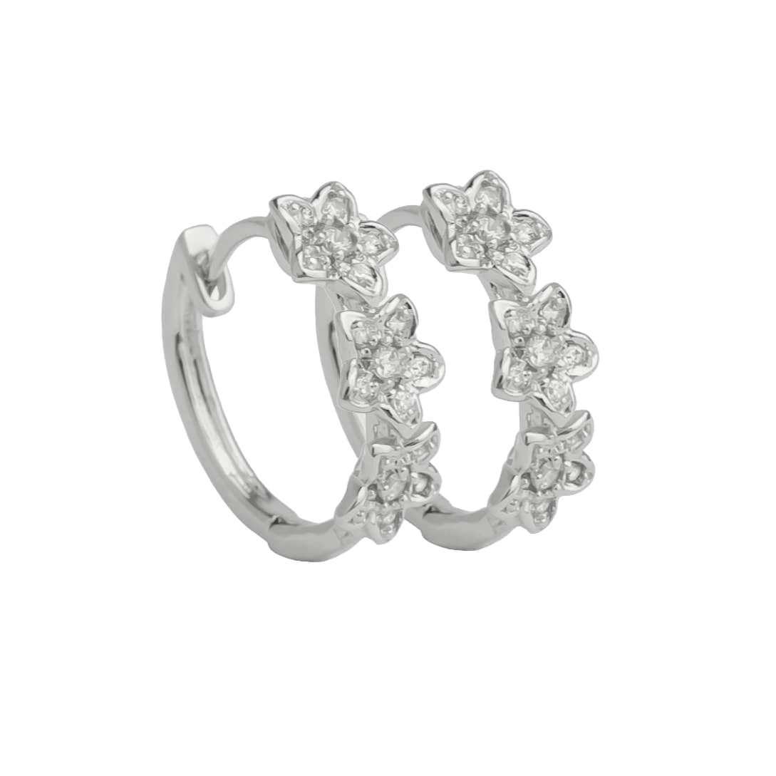Margarita Daisy Hoop Earrings - L'Atelier Global