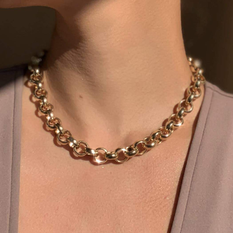 Minimalist Chunky Chain Necklace - L'Atelier Global