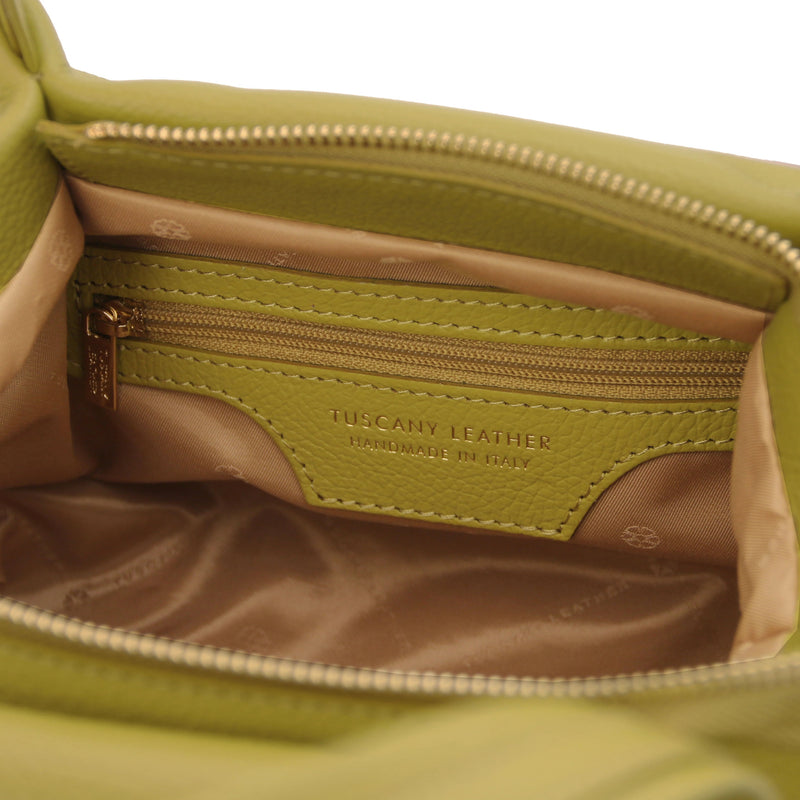 Nora Soft Italian Leather Shoulder Bag - L'Atelier Global