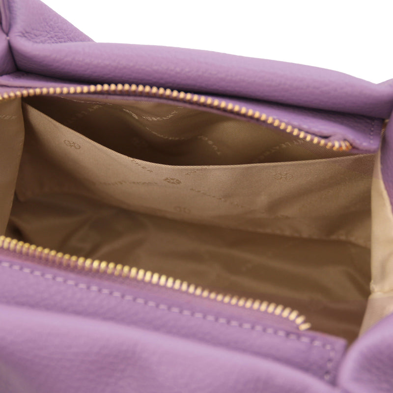 Nora Soft Italian Leather Shoulder Bag - L'Atelier Global