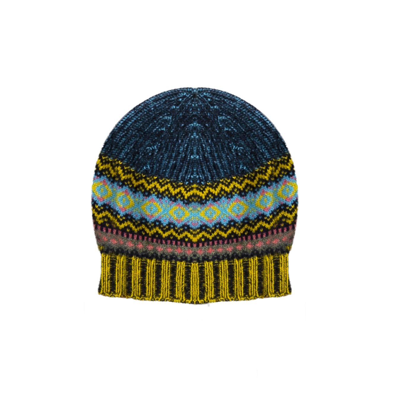 Northern Isles Merino Wool Beanie on white background - L'Atelier Global