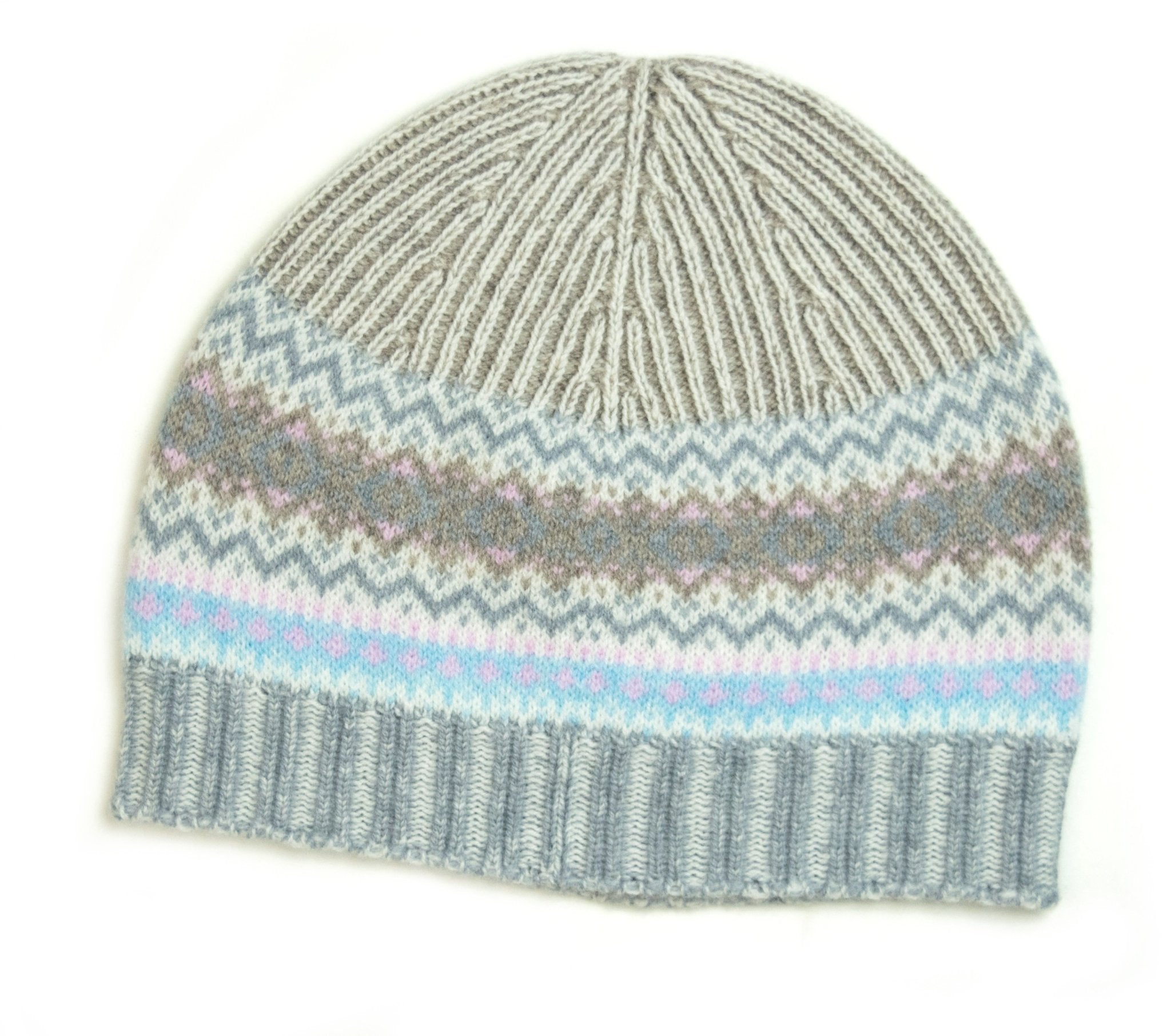 Northern Isles Merino Wool Beanie in Mist - L'Atelier Global