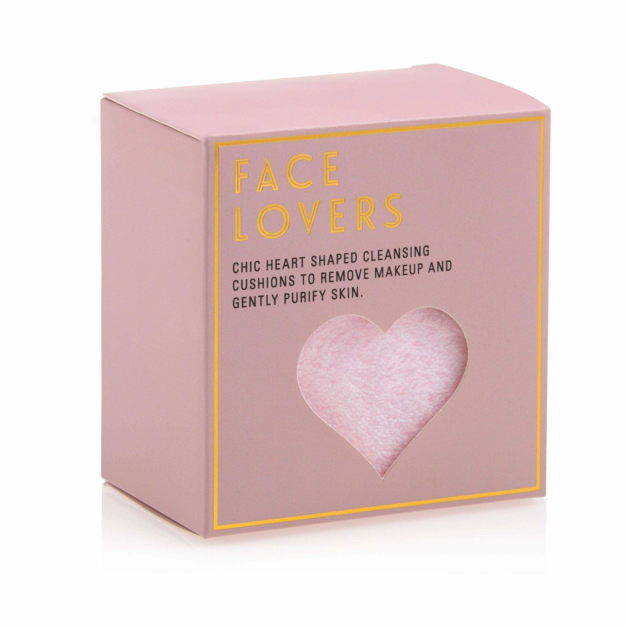 Pure Hearts Makeup Removal Pads packaging on a white background