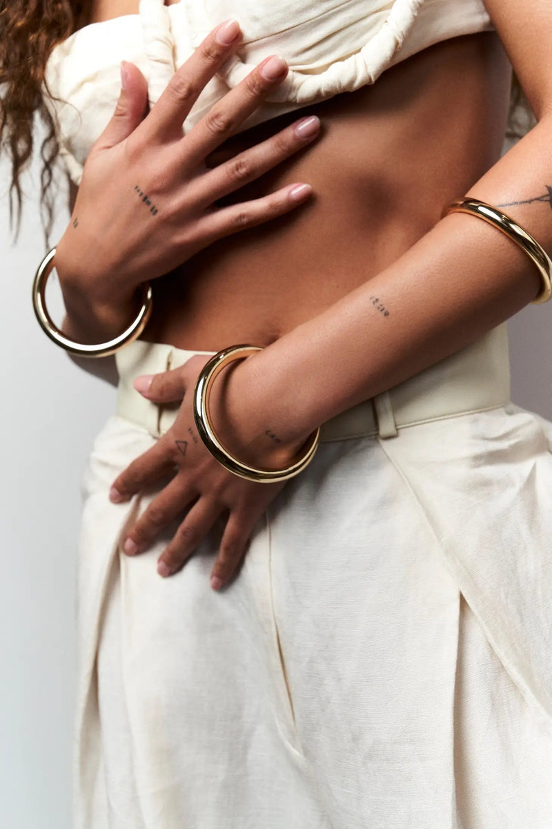 Rodeo Hollow Tube Bangle - L'Atelier Global
