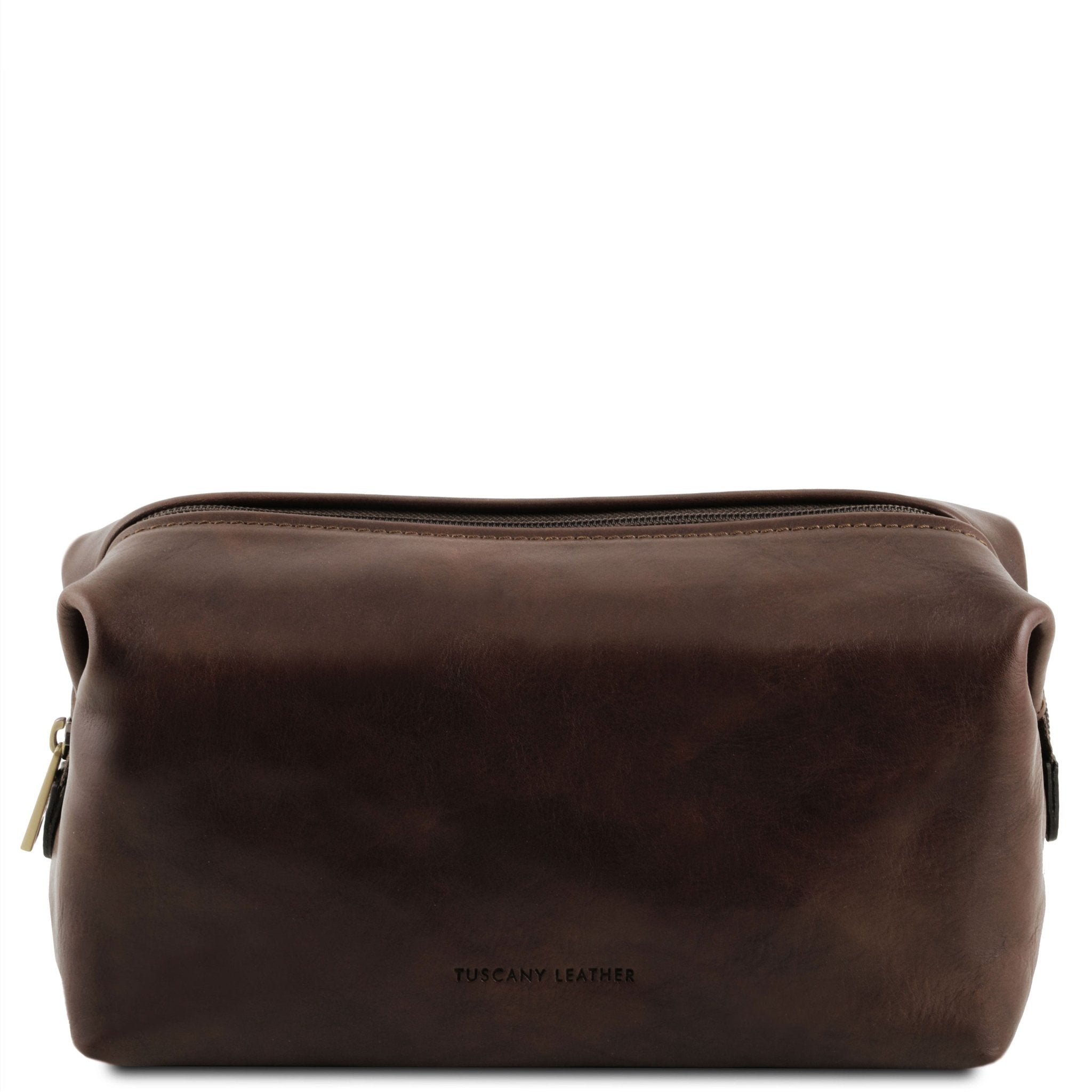 Smarty Leather Toilet Bag - Small Size - L'Atelier Global