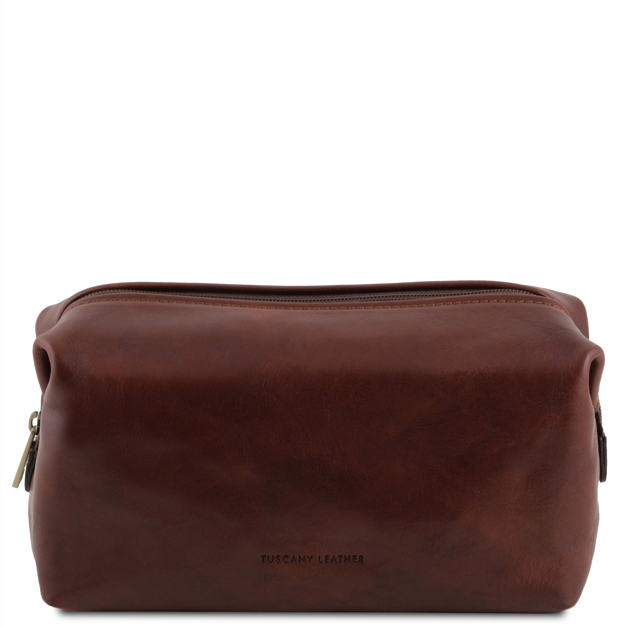 Smarty Leather Toilet Bag - Small Size - L'Atelier Global