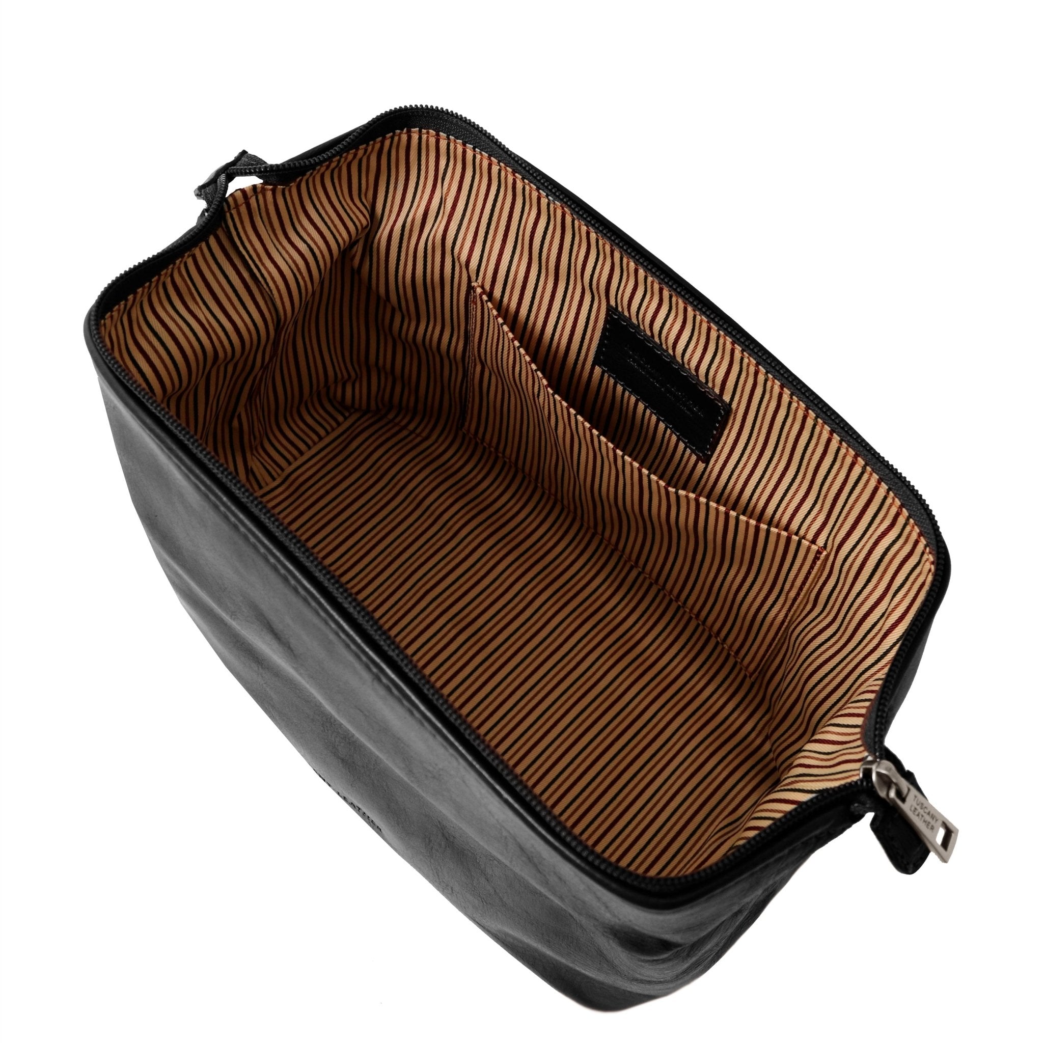 Smarty Leather Toilet Bag - Small Size - L'Atelier Global