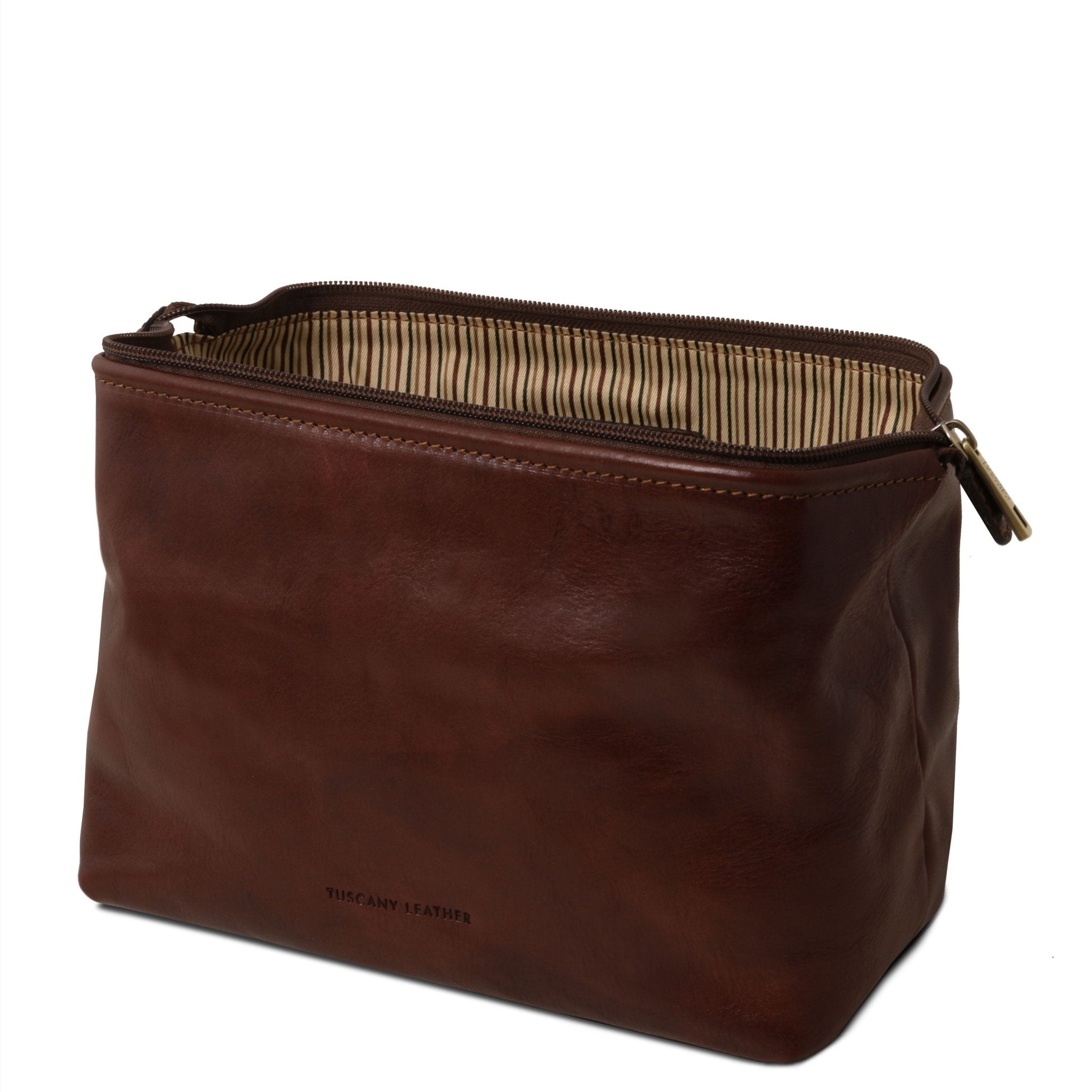 Smarty Leather Toilet Bag - Small Size - L'Atelier Global