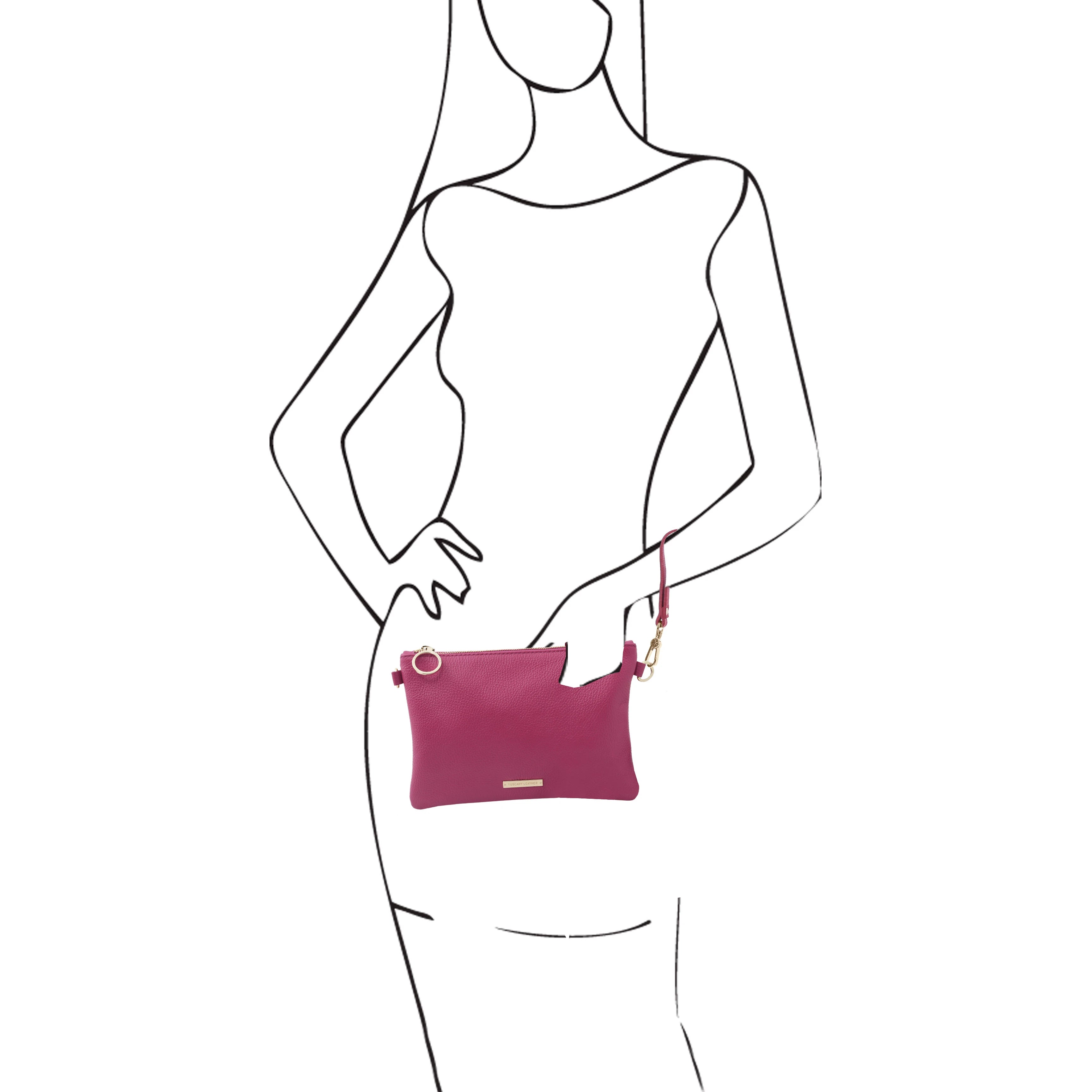 TL Bag Soft Leather Clutch - L'Atelier Global