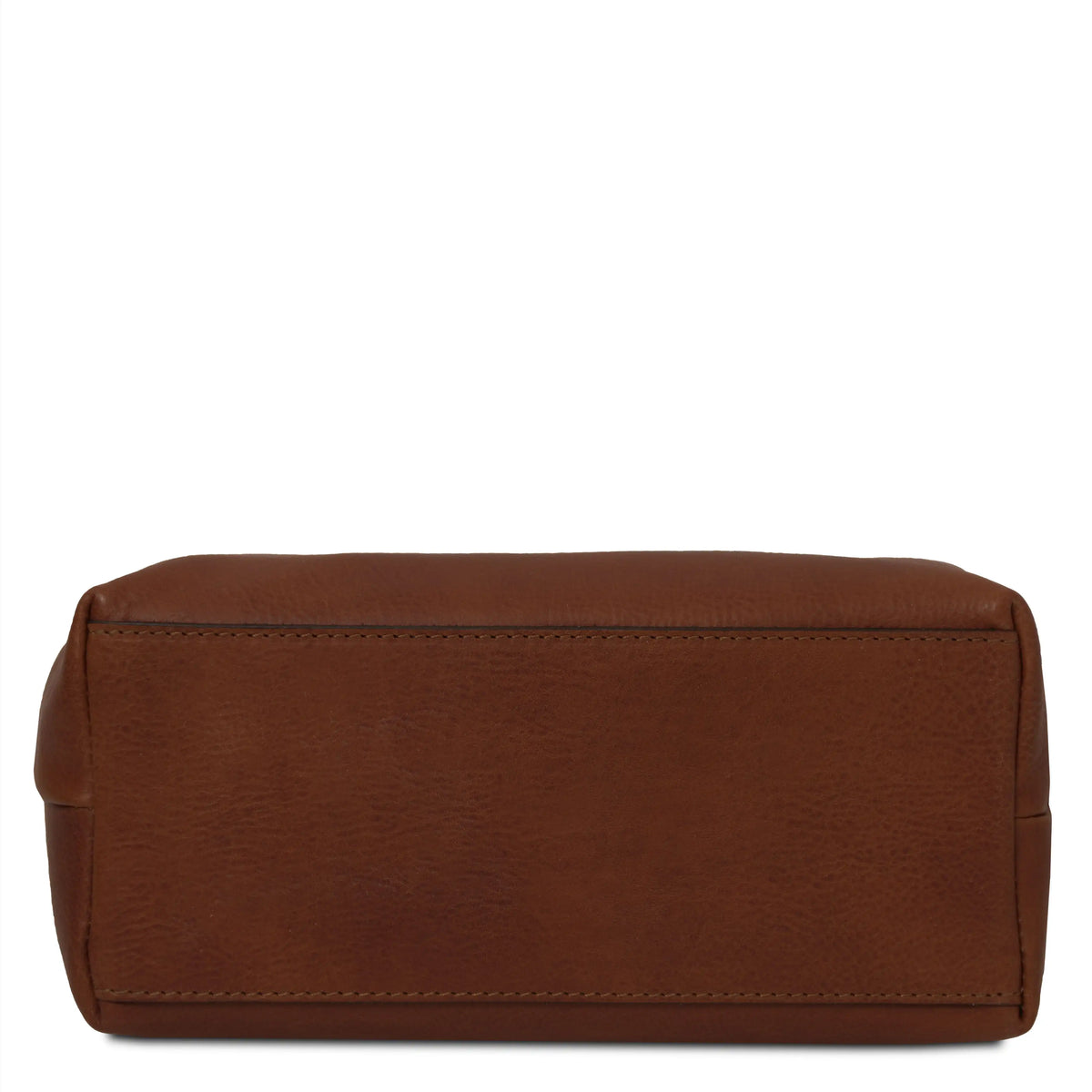 Smarty Large Italian Leather Toiletry Bag | Full-Grain Leather
