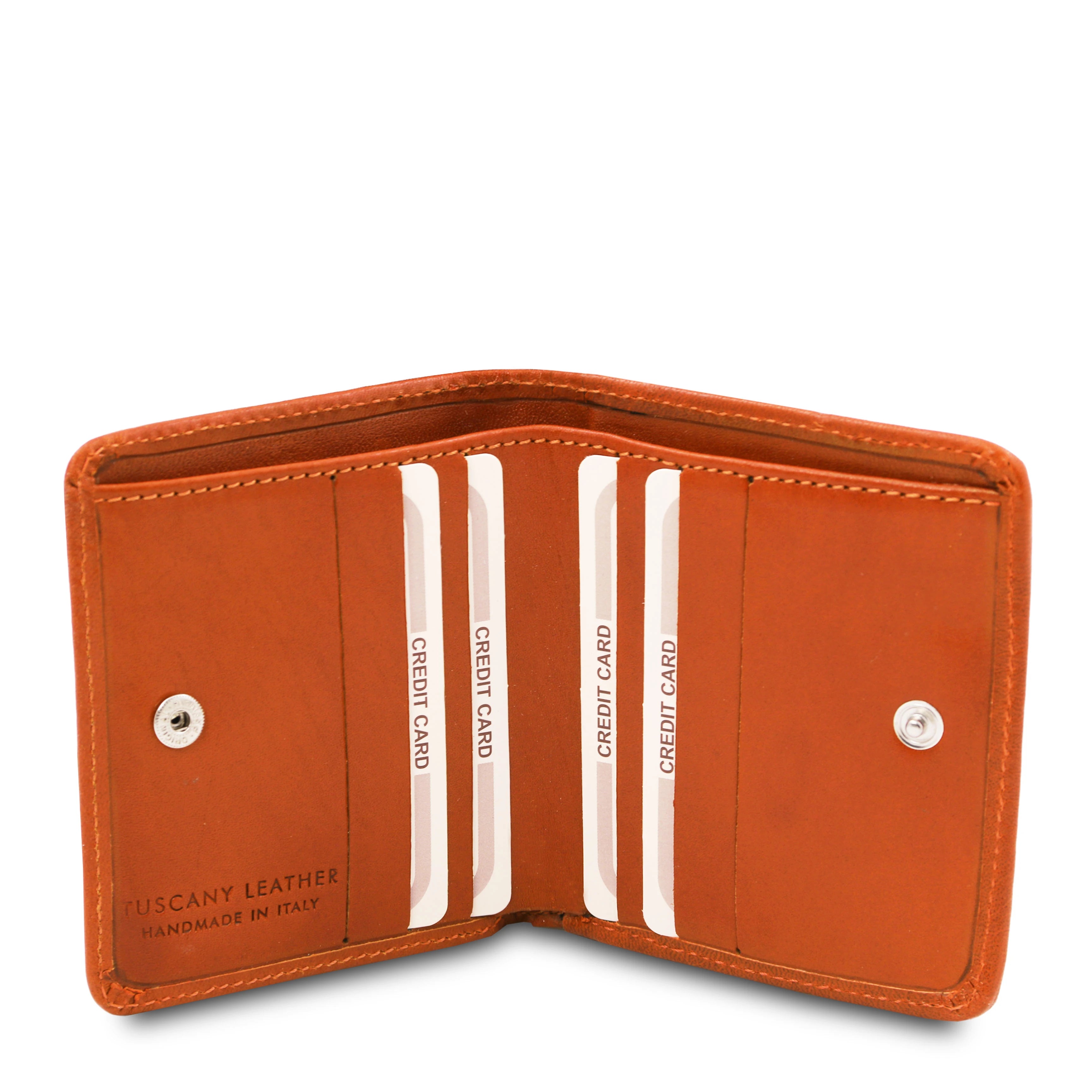 Exclusive Italian Leather Wallet with Coin Pocket