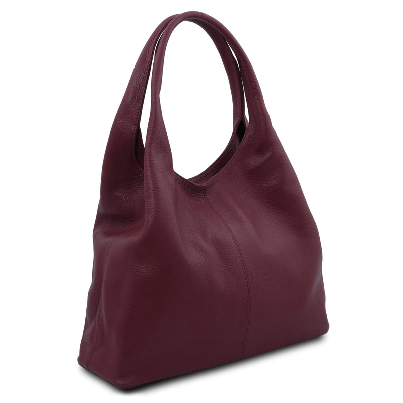 TL Keyluck Soft Italian Leather Shoulder Bag
