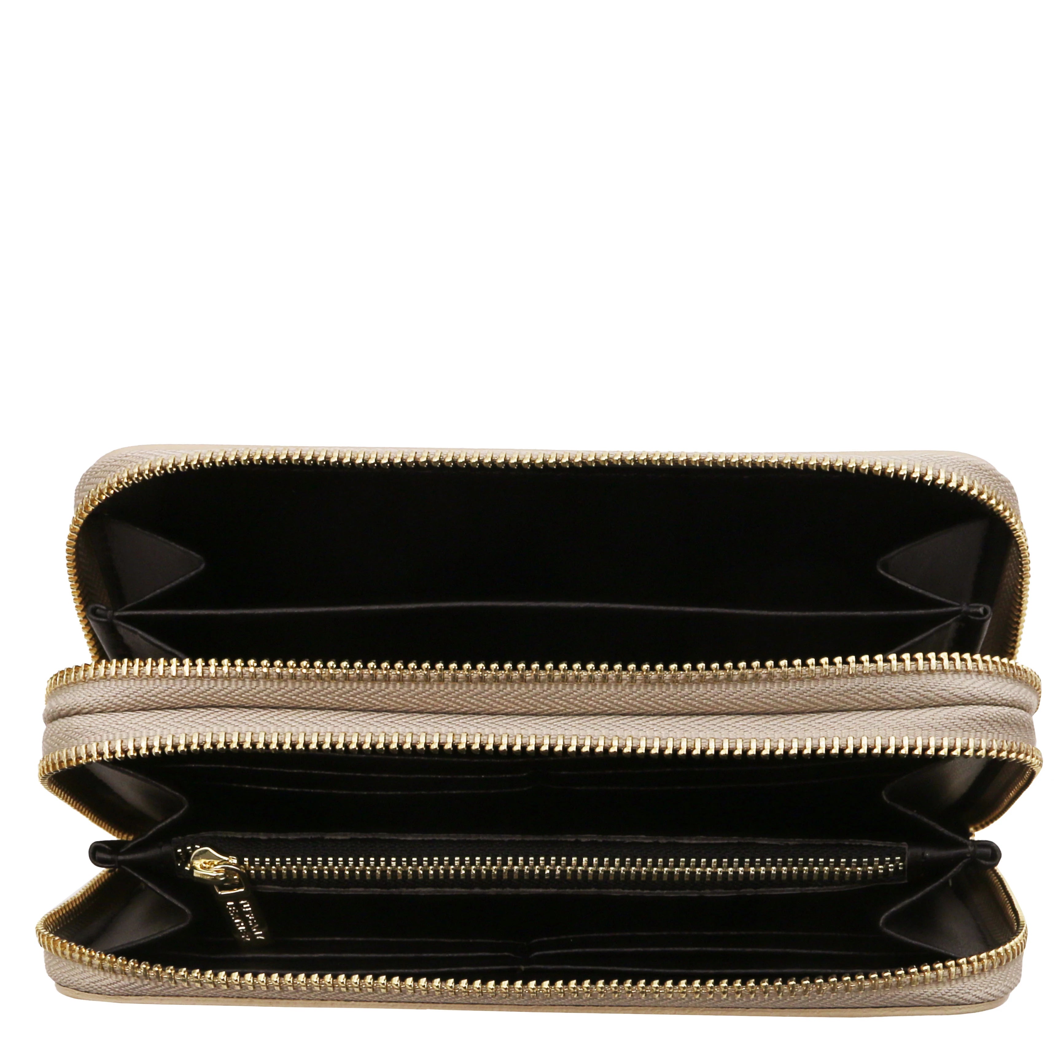 Eris Exclusive Italian Leather Zip Around Wallet - L'Atelier Global