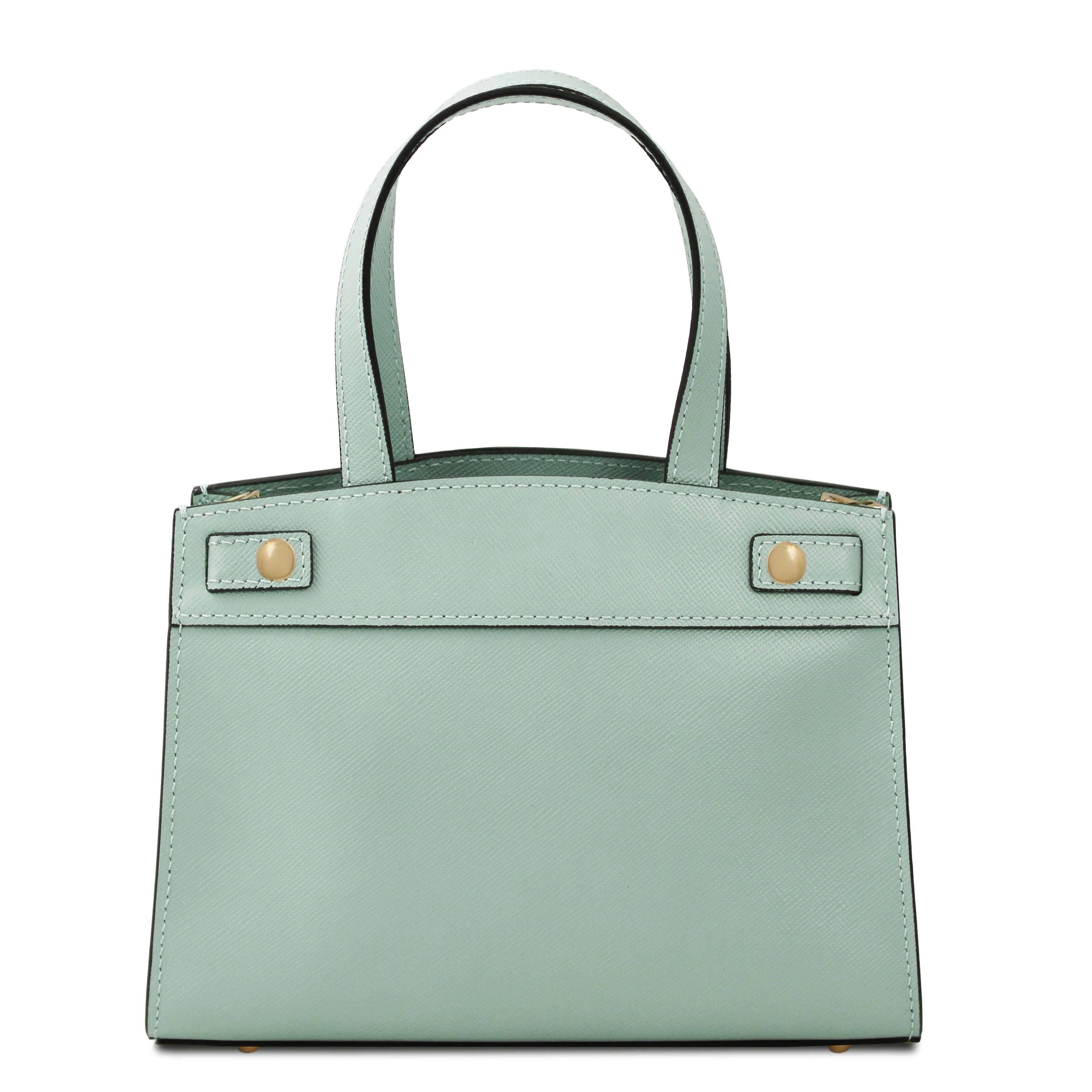 Musa Saffiano Italian Leather Mini Bag - L'Atelier Global