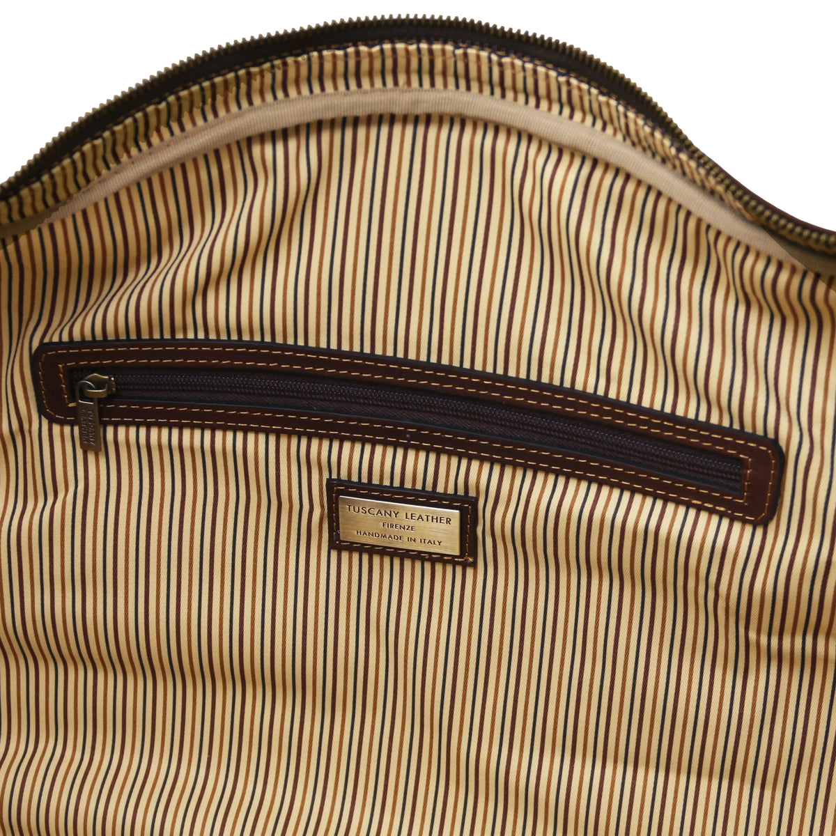 Lisbona Small Italian Leather Duffle Travel Bag | Matte Full-Grain Leather