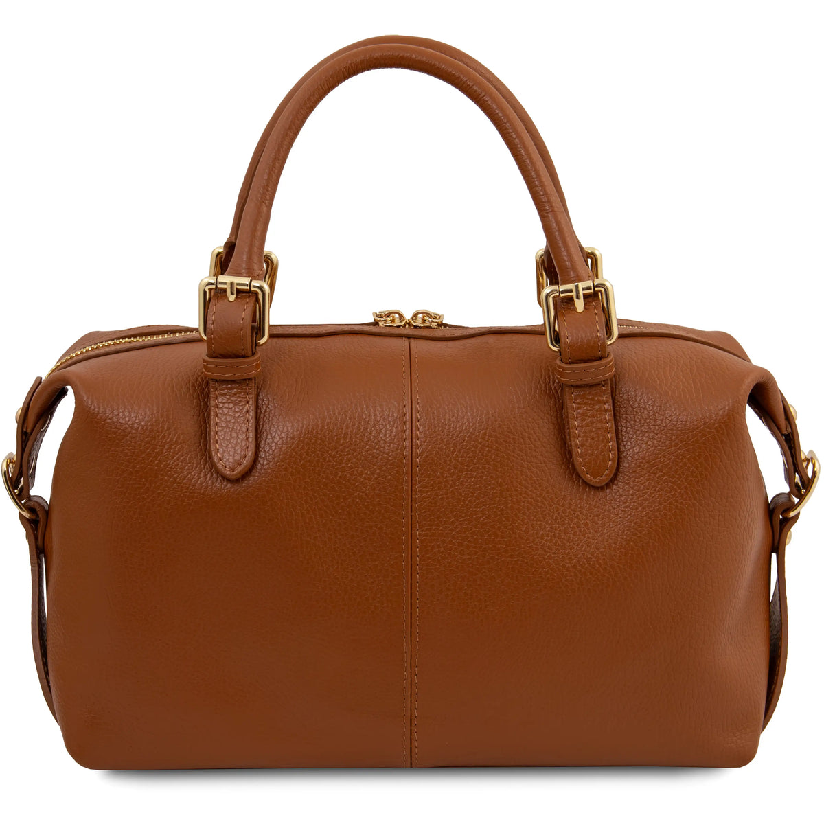 Ribelle Soft Italian Leather Duffle Bag | Pebbled Leather