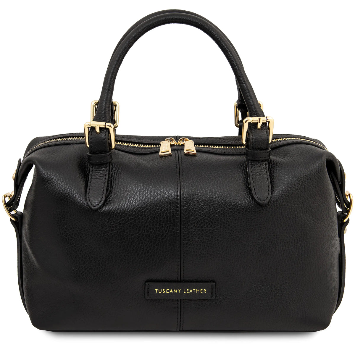 Ribelle Soft Italian Leather Duffle Bag | Pebbled Leather